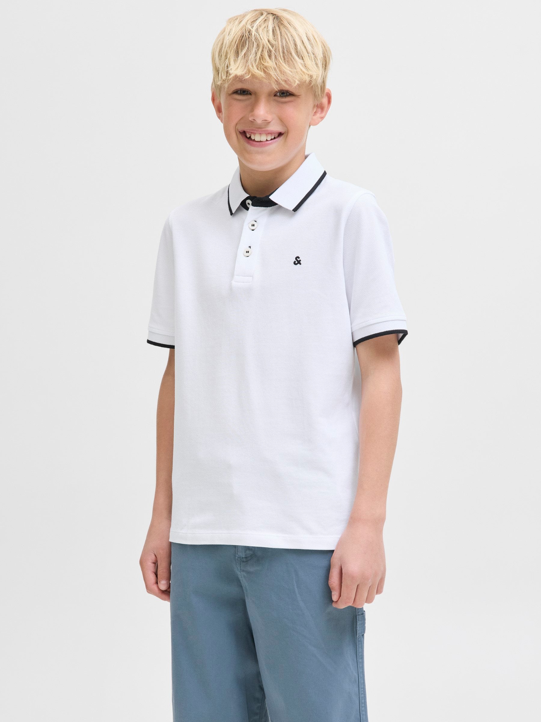 JJEPAULOS - Polo shirt - white