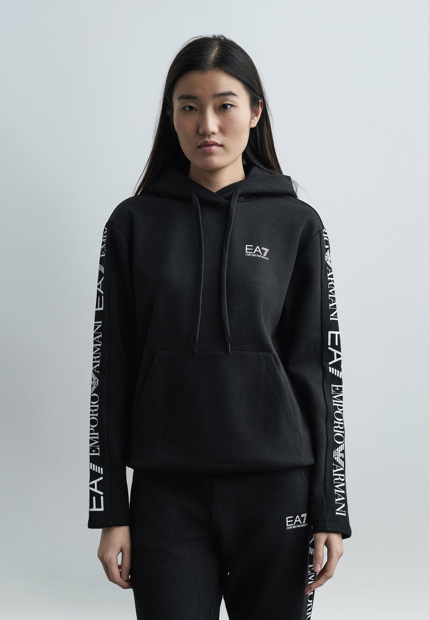 SET - Tracksuit - black/white