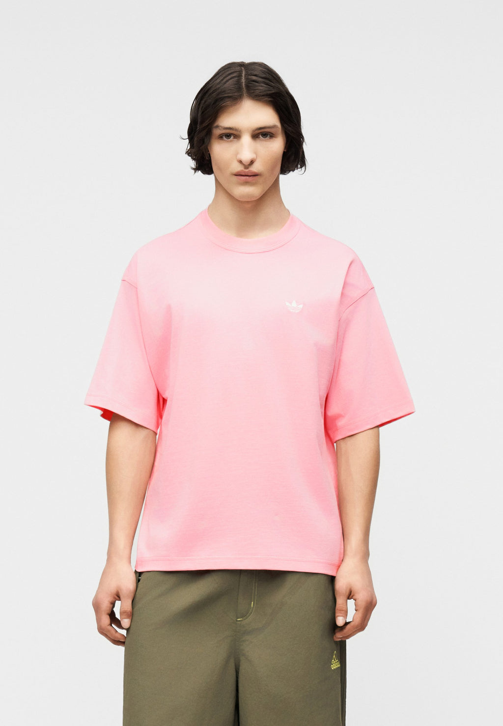 BOXY TEE UNISEX - Basic T-shirt - light pink