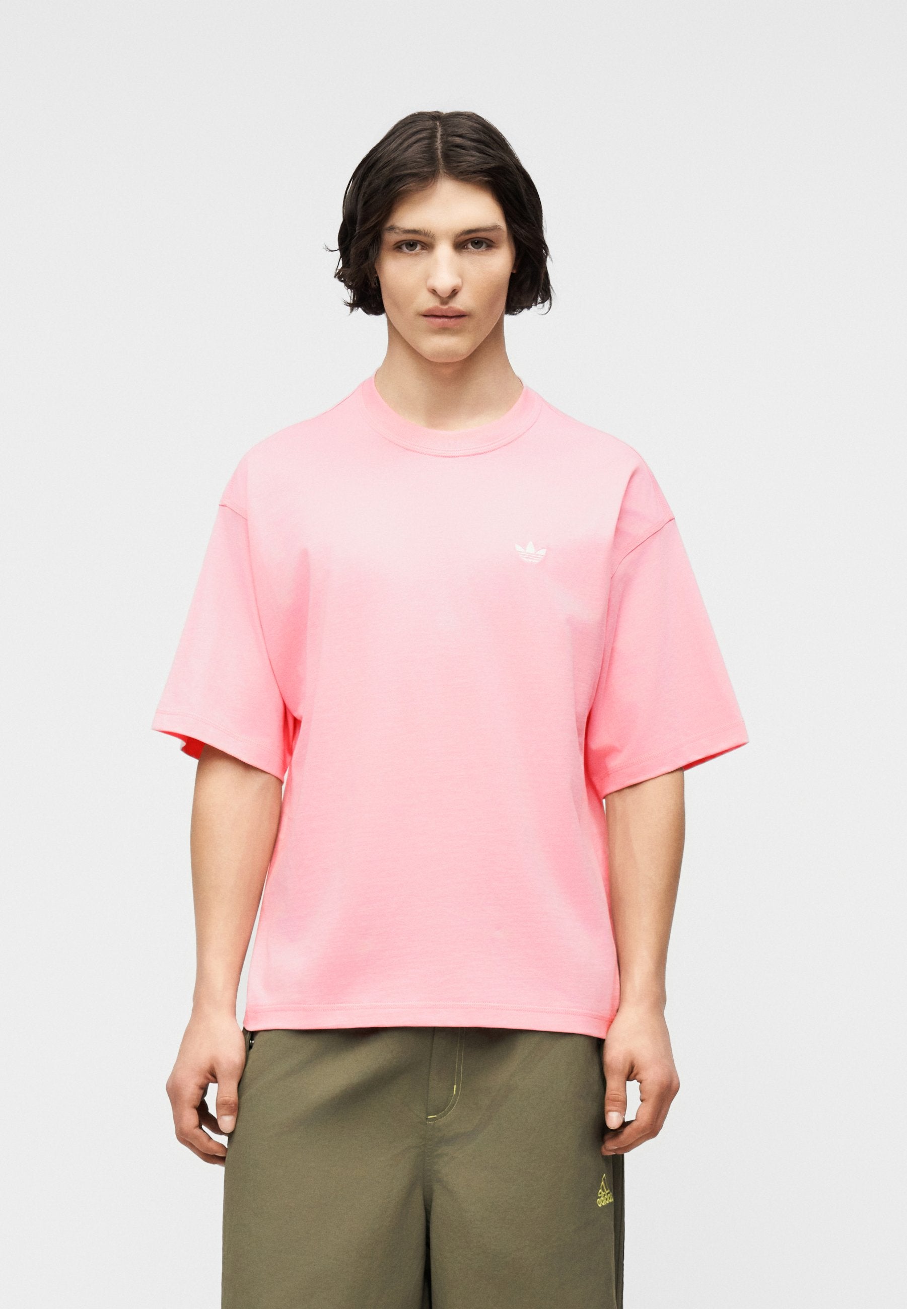 BOXY TEE UNISEX - Basic T-shirt - light pink