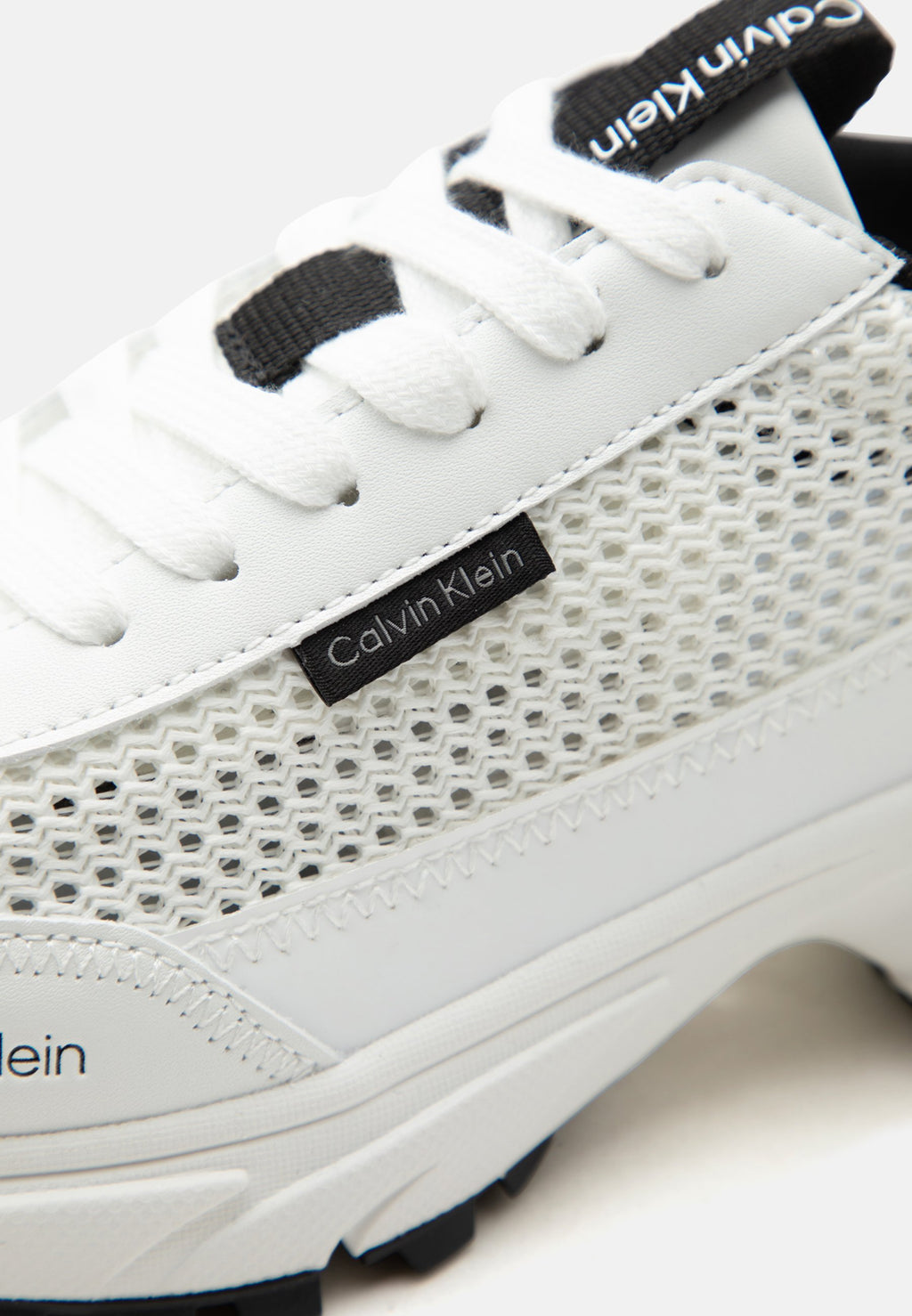HIKE RUNNER LACEUP - Trainers - bright white/black