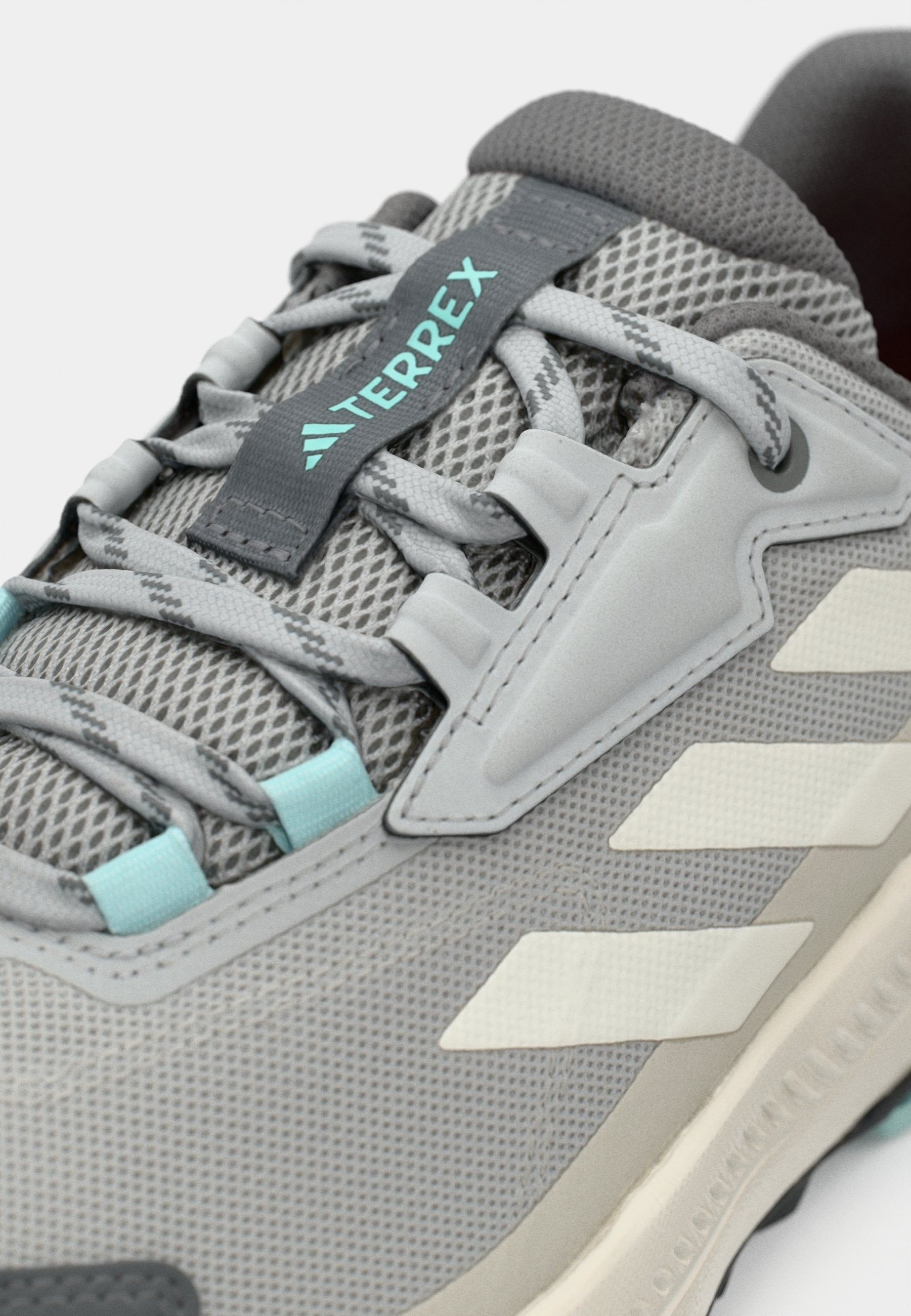 ANYLANDER - Hiking shoes - grey two/chalk white/alumina