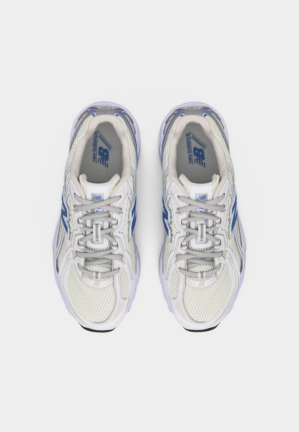 740 UNISEX - Trainers - white/fairweather blue