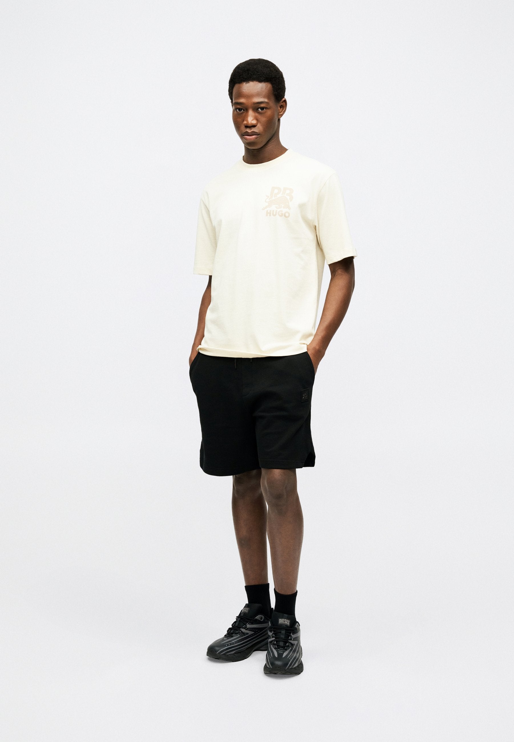 Basic T-shirt - open white
