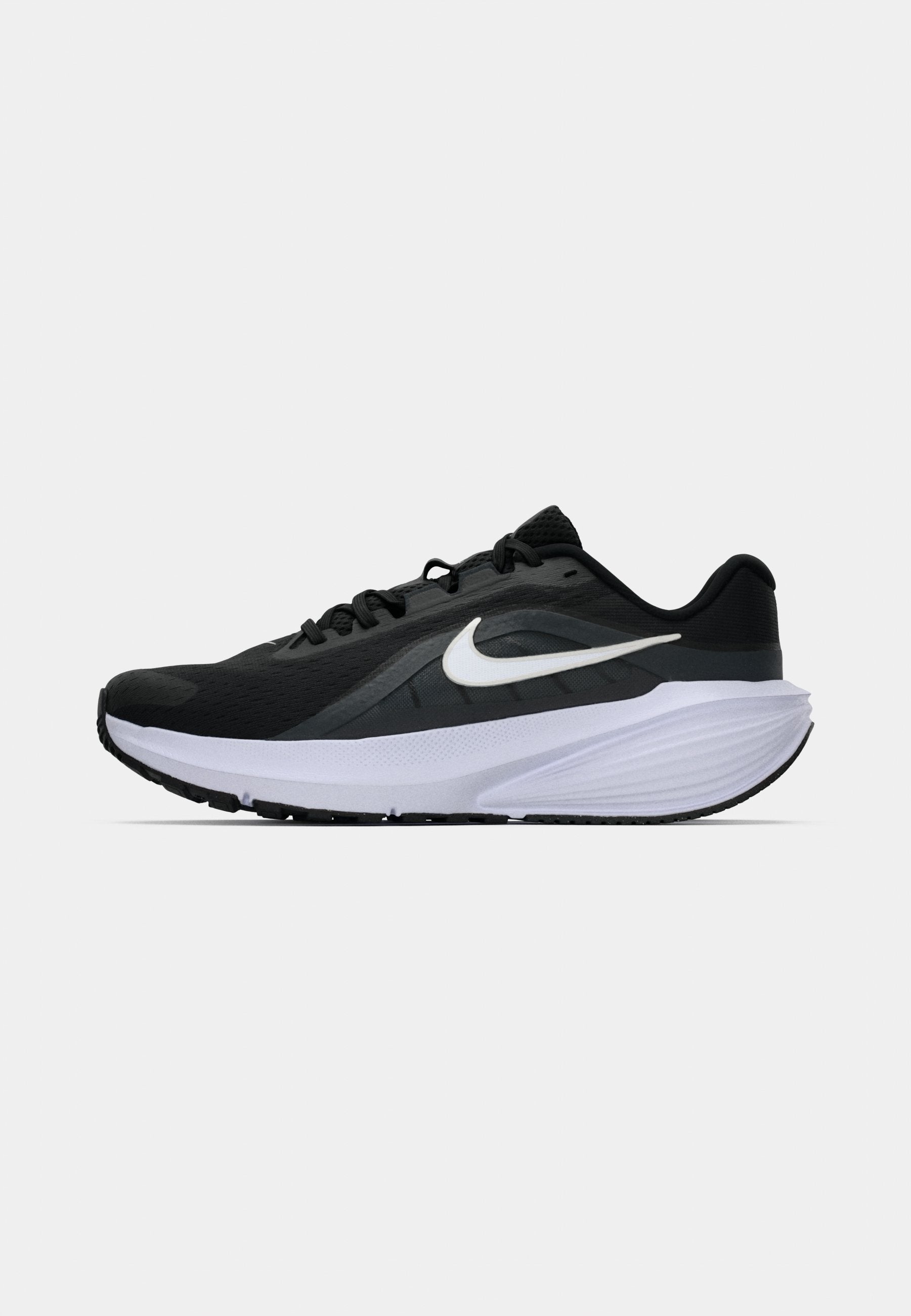 DOWNSHIFTER 14 - Road running shoes - black/white/anthracite/wolf grey