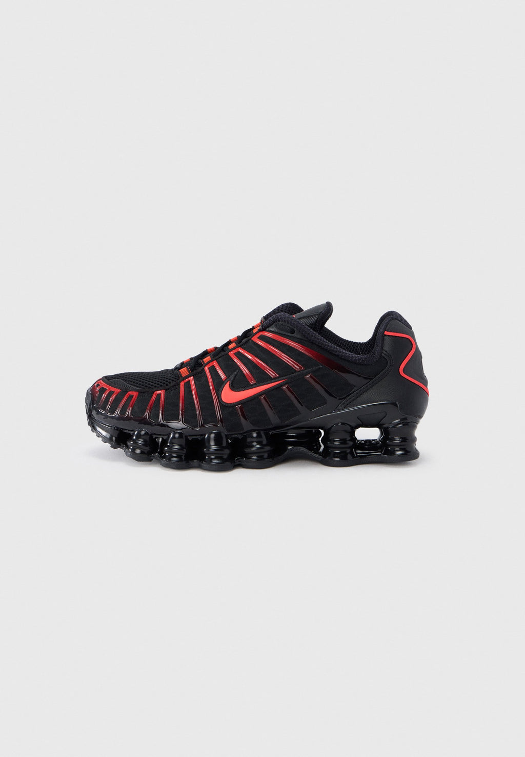 SHOX TL - Trainers - black/light crimson