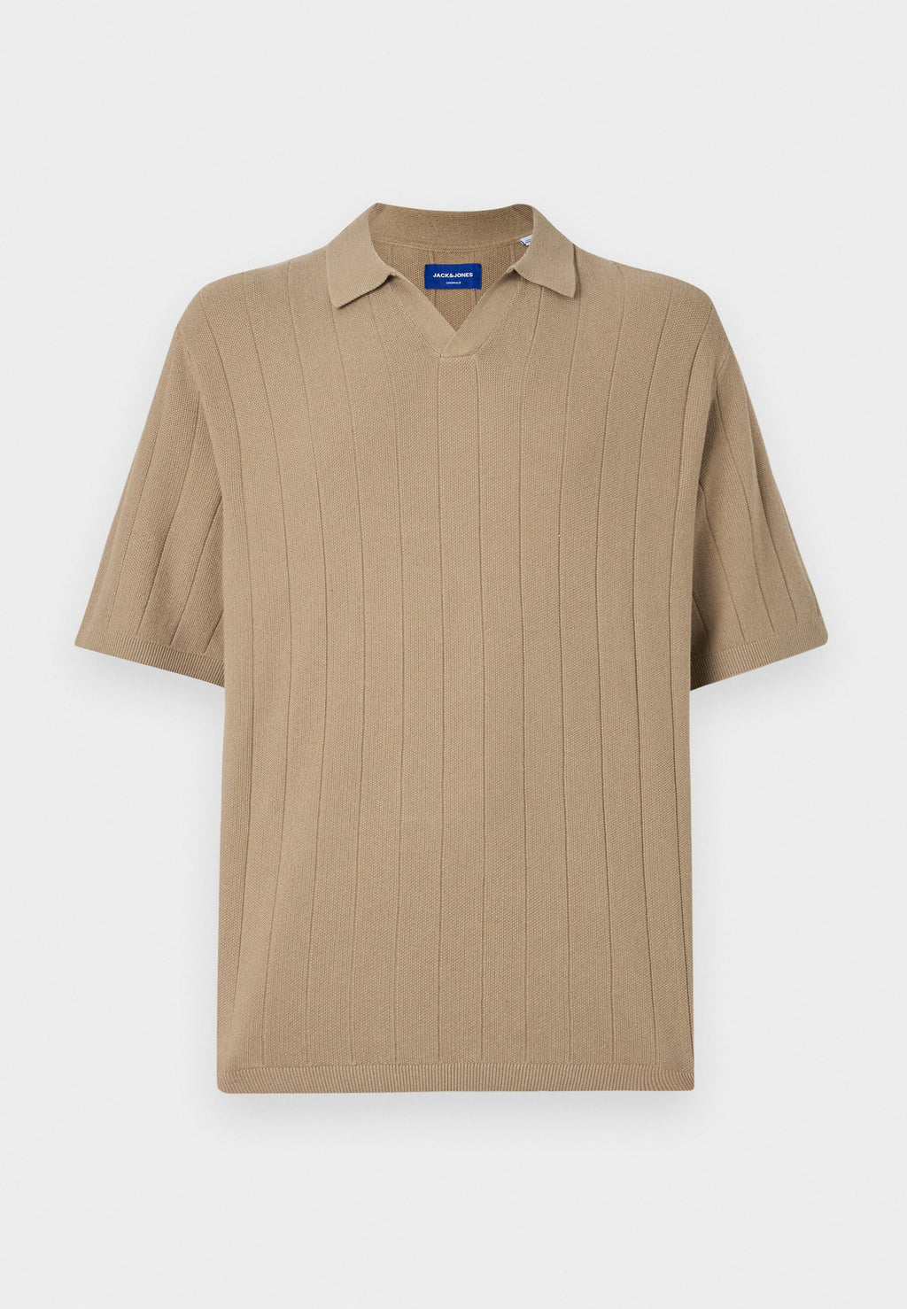 Knitted Plain Knitted - Polo shirt - silver sage