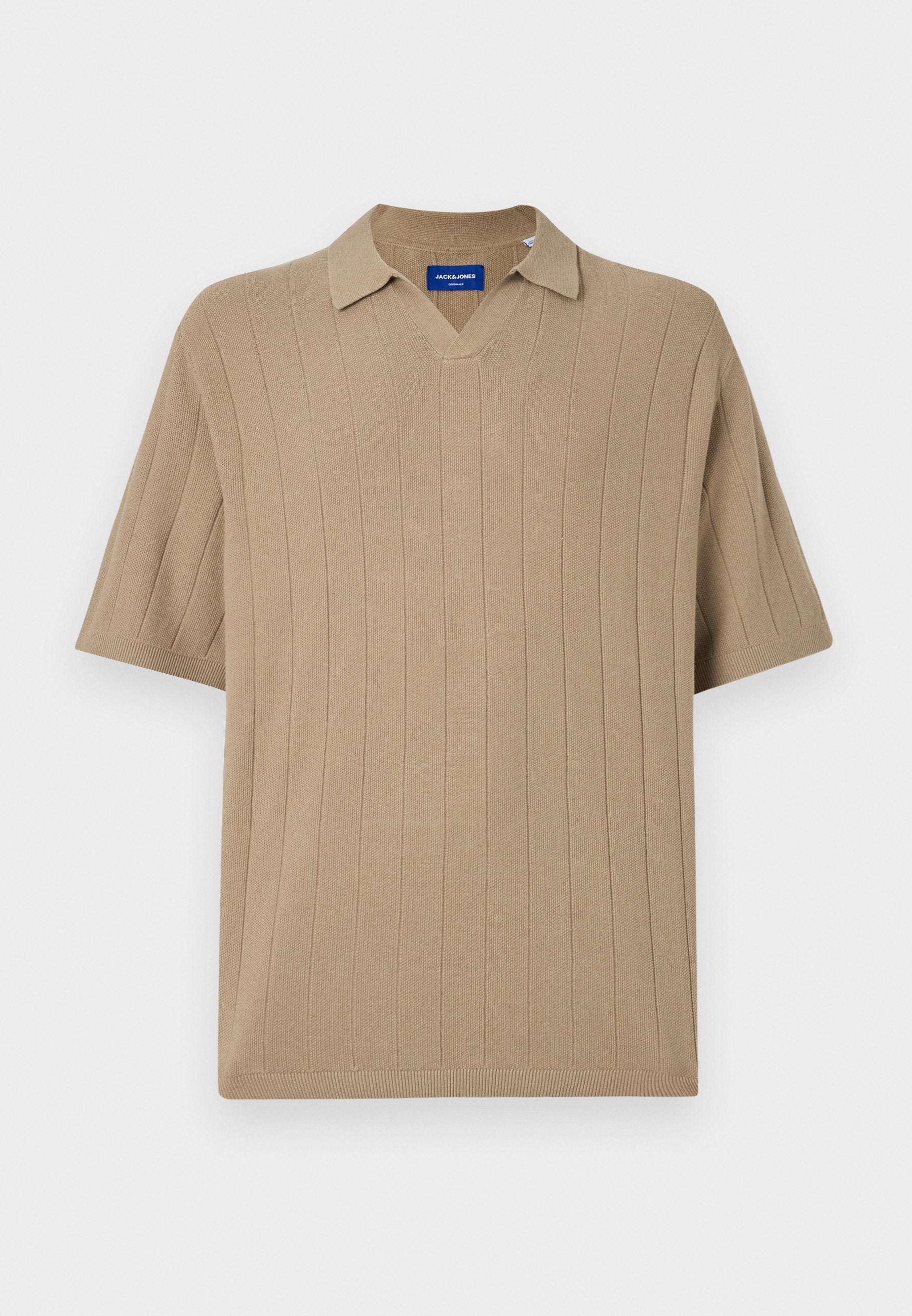 Knitted Plain Knitted - Polo shirt - silver sage