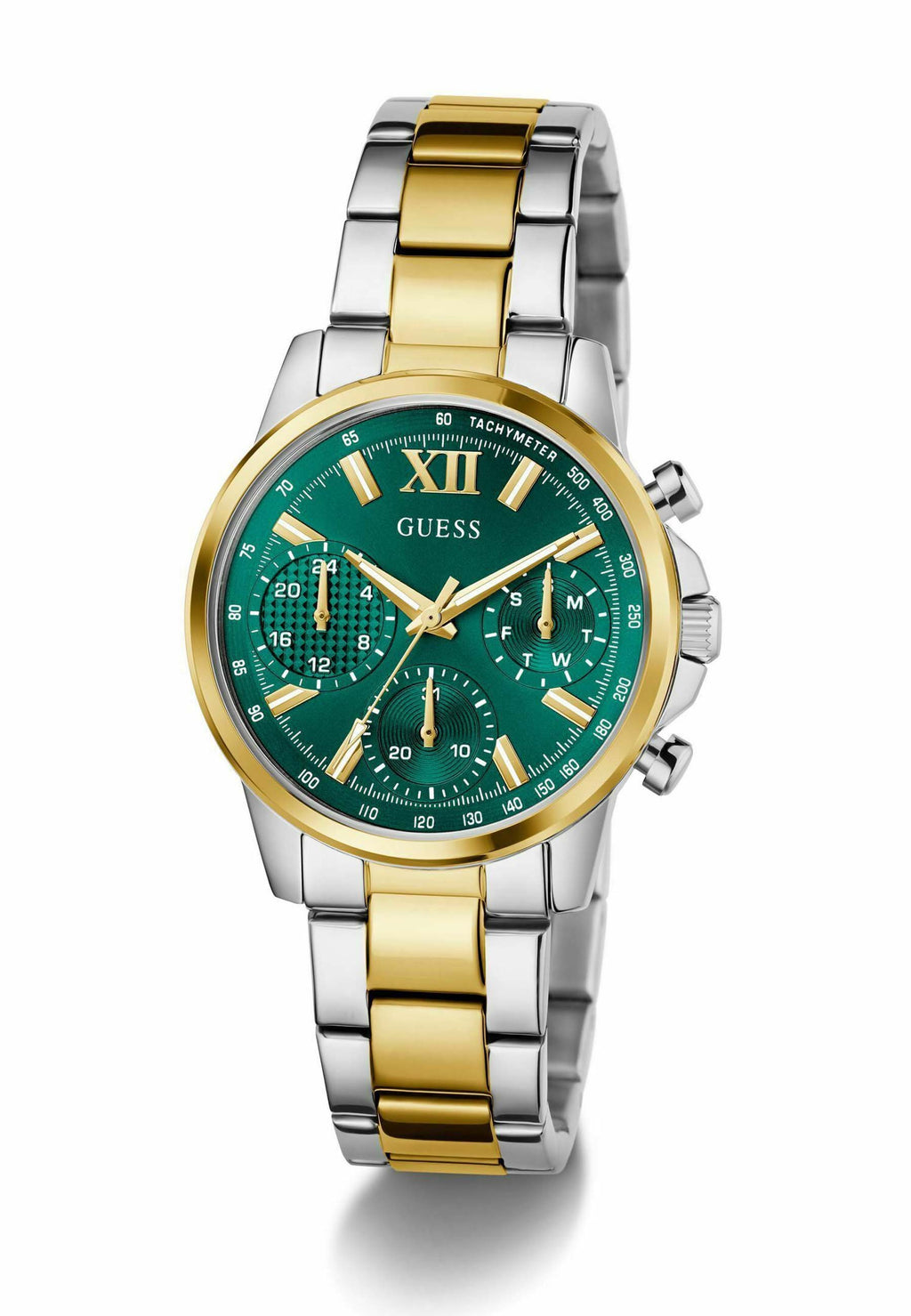 BAILEY - Chronograph watch - silver and green
