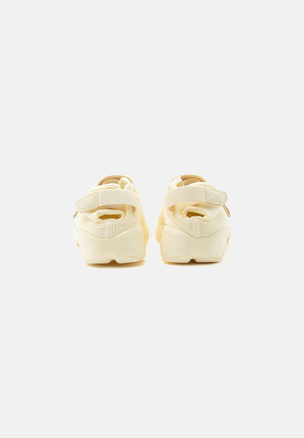 AIR RIFT - Ankle strap ballet pumps - sunbleach/black