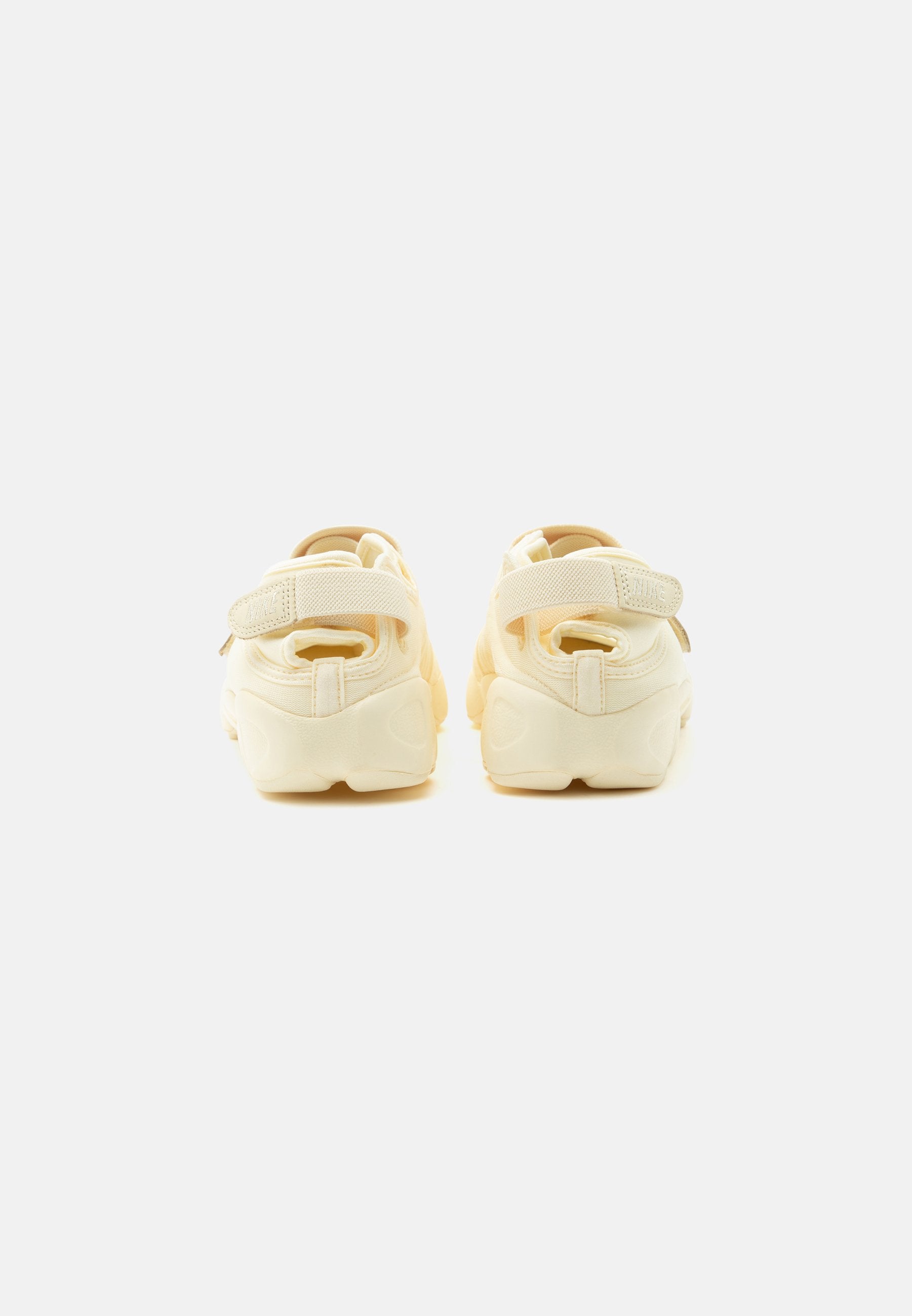 AIR RIFT - Ankle strap ballet pumps - sunbleach/black