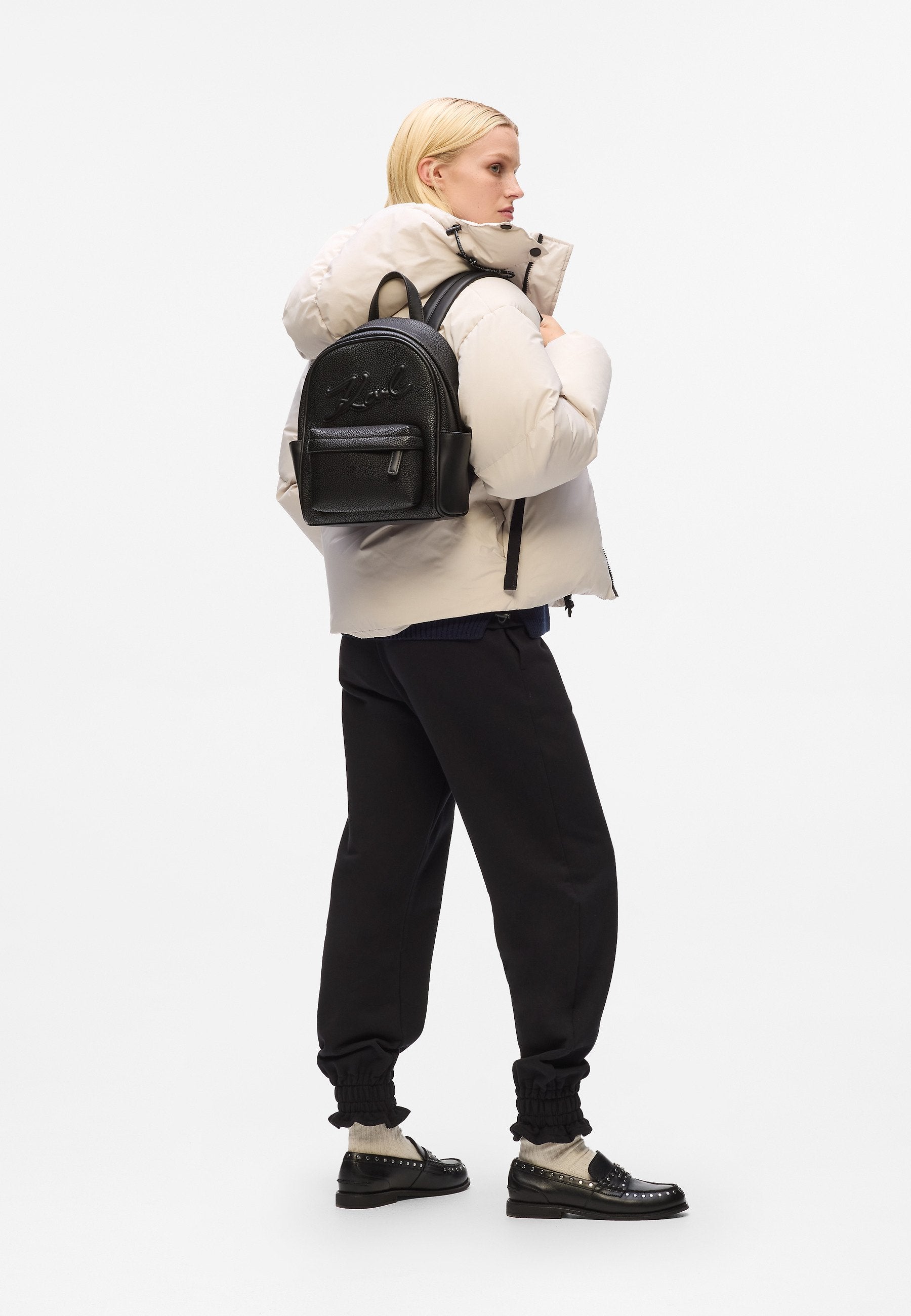 SKUARE GRAINY - Rucksack - black