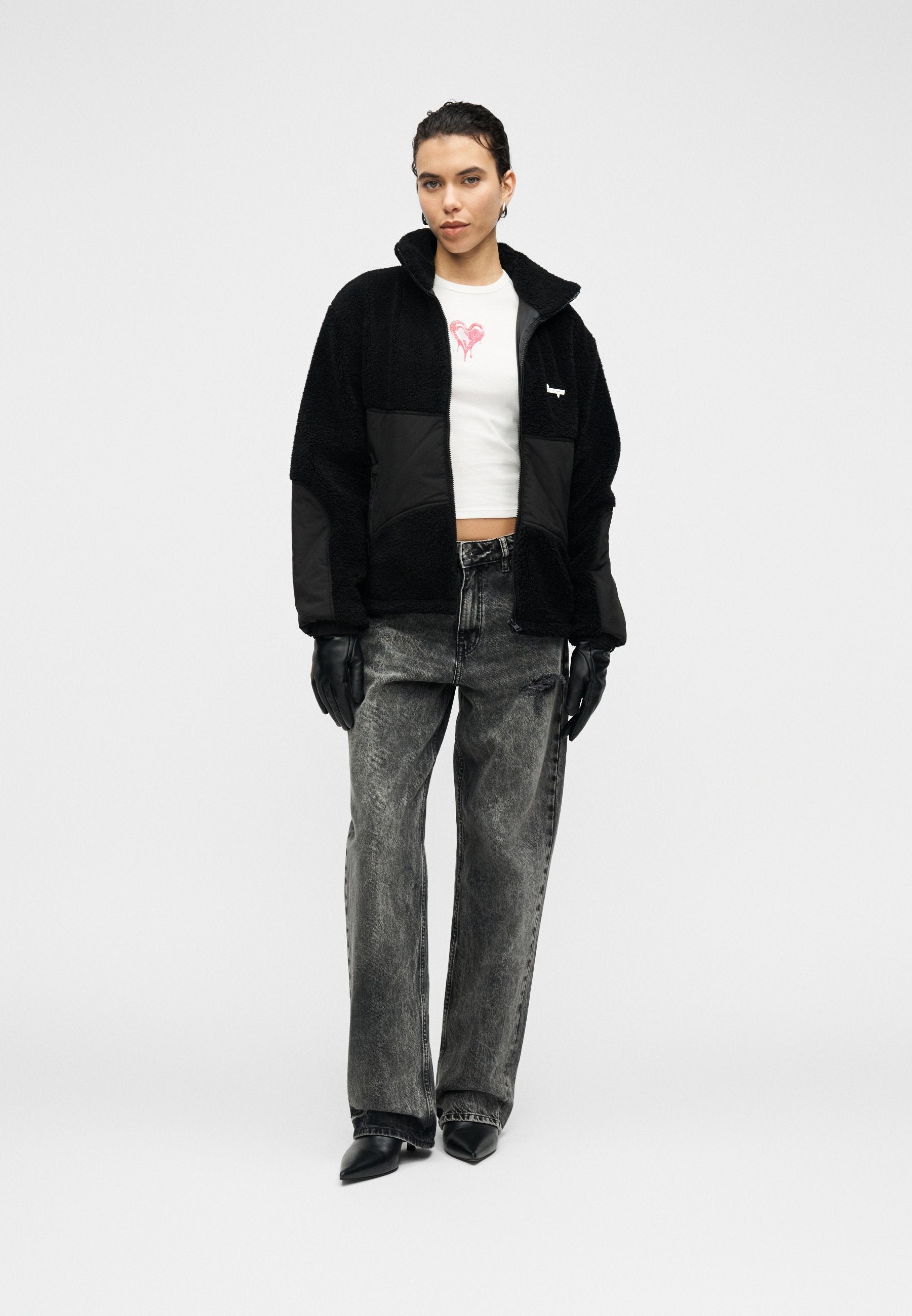 FALANIS - Light jacket - black