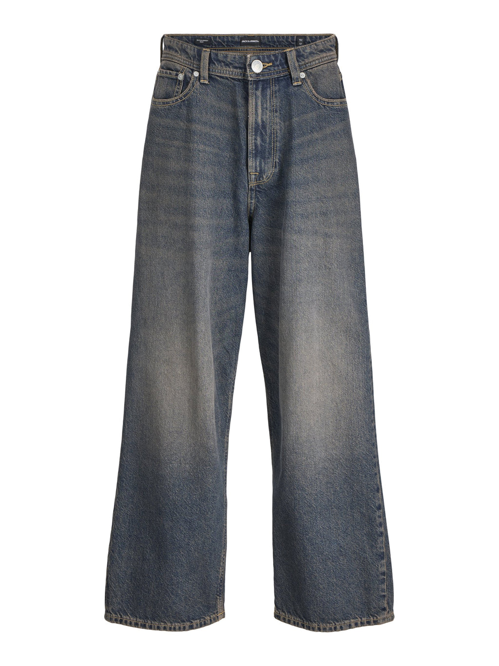JJIRON JJORIGINAL SQ 311 JNR Junior - Jean à coupe droite - denim bleu