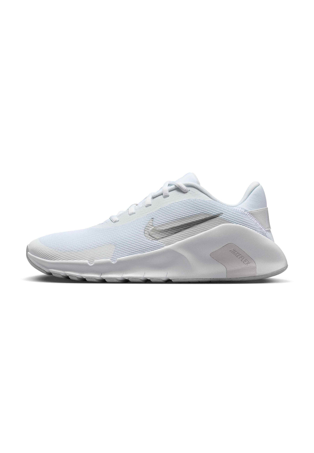 FLEX - Training shoe - white/mtlc silver-photon dust