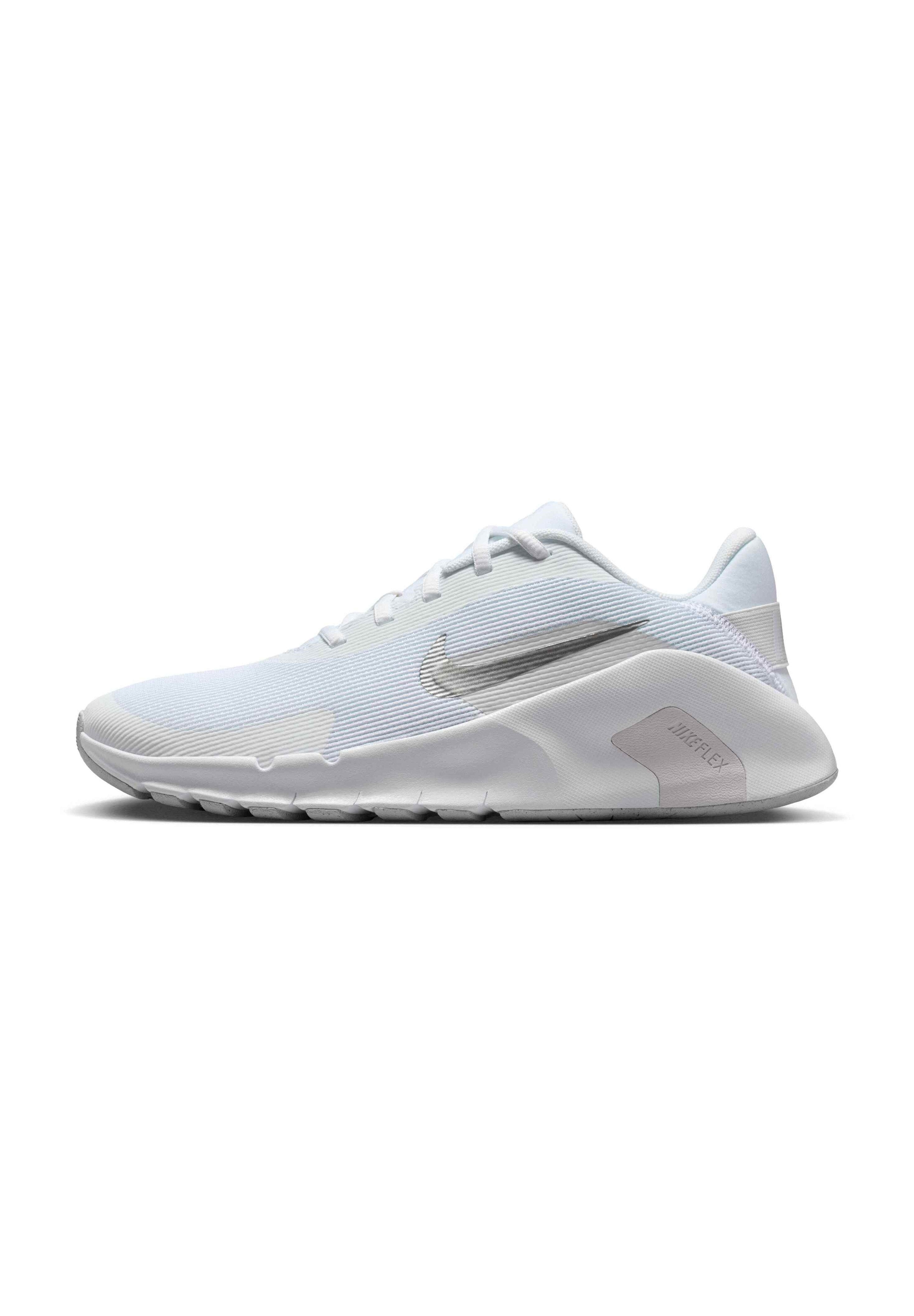 FLEX - Training shoe - white/mtlc silver-photon dust