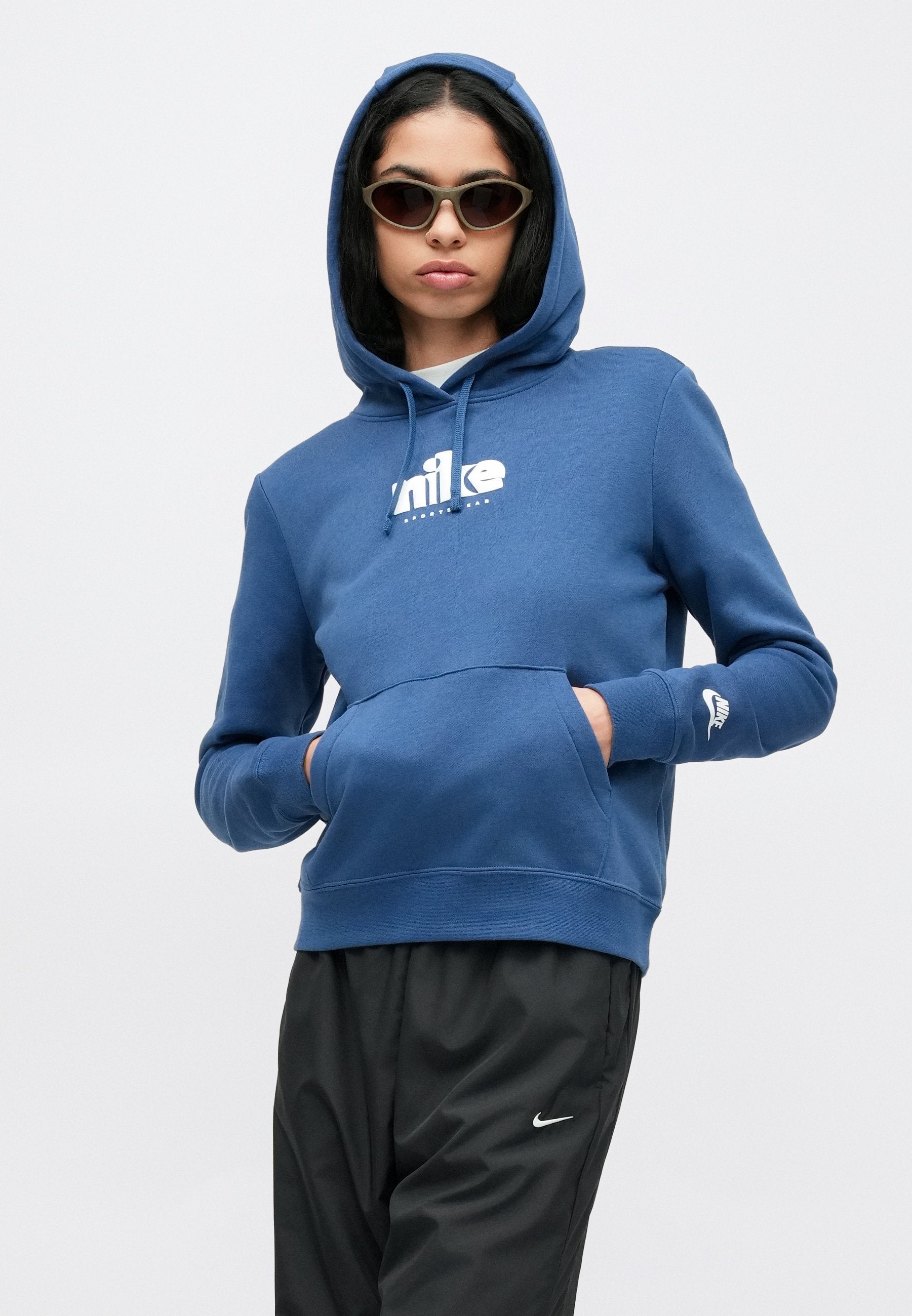 Tracksuit bottoms - black/sail