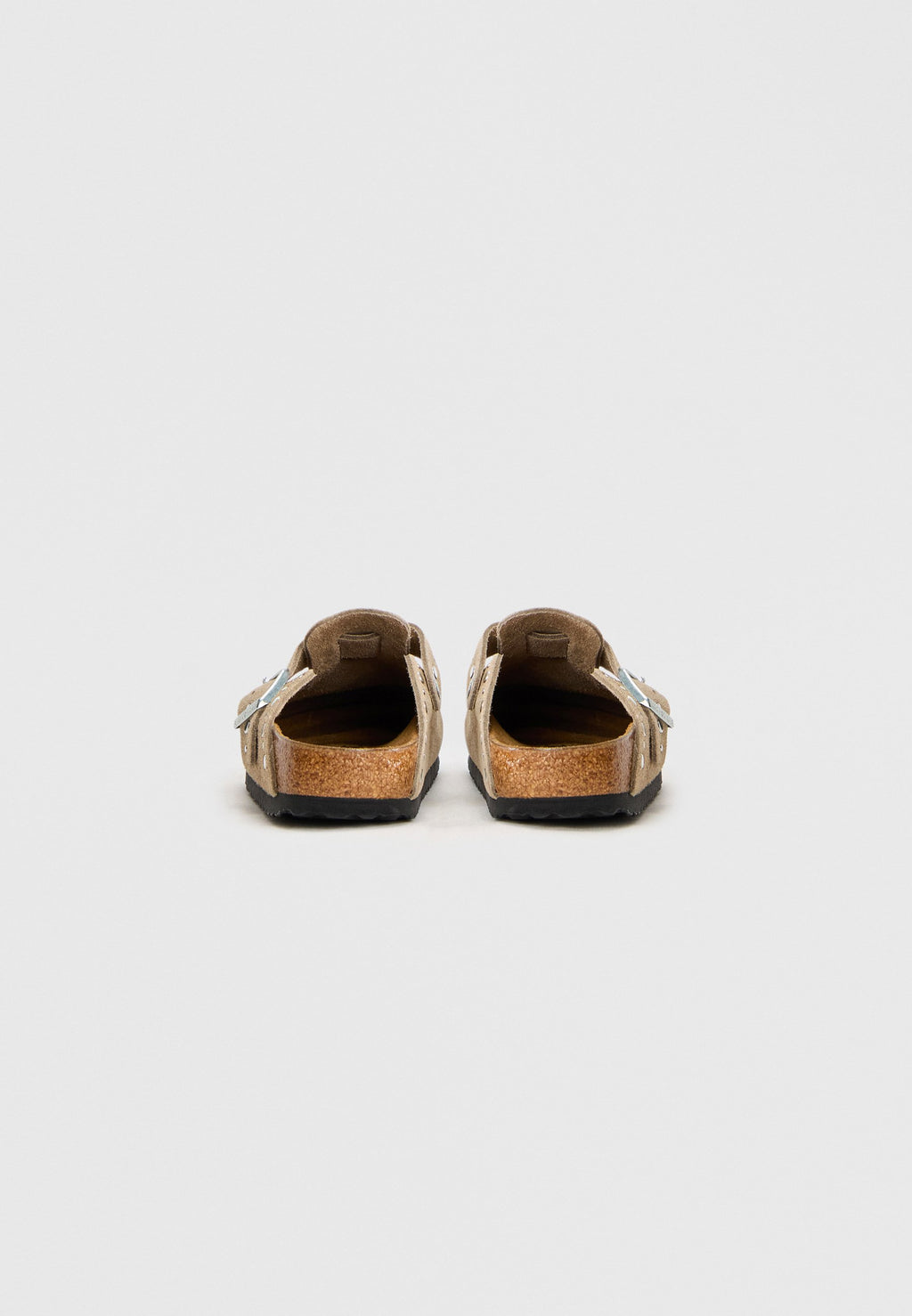 BOSTON RIVET LEVE TAUPES - ÉTROIT - Sabots - taupe