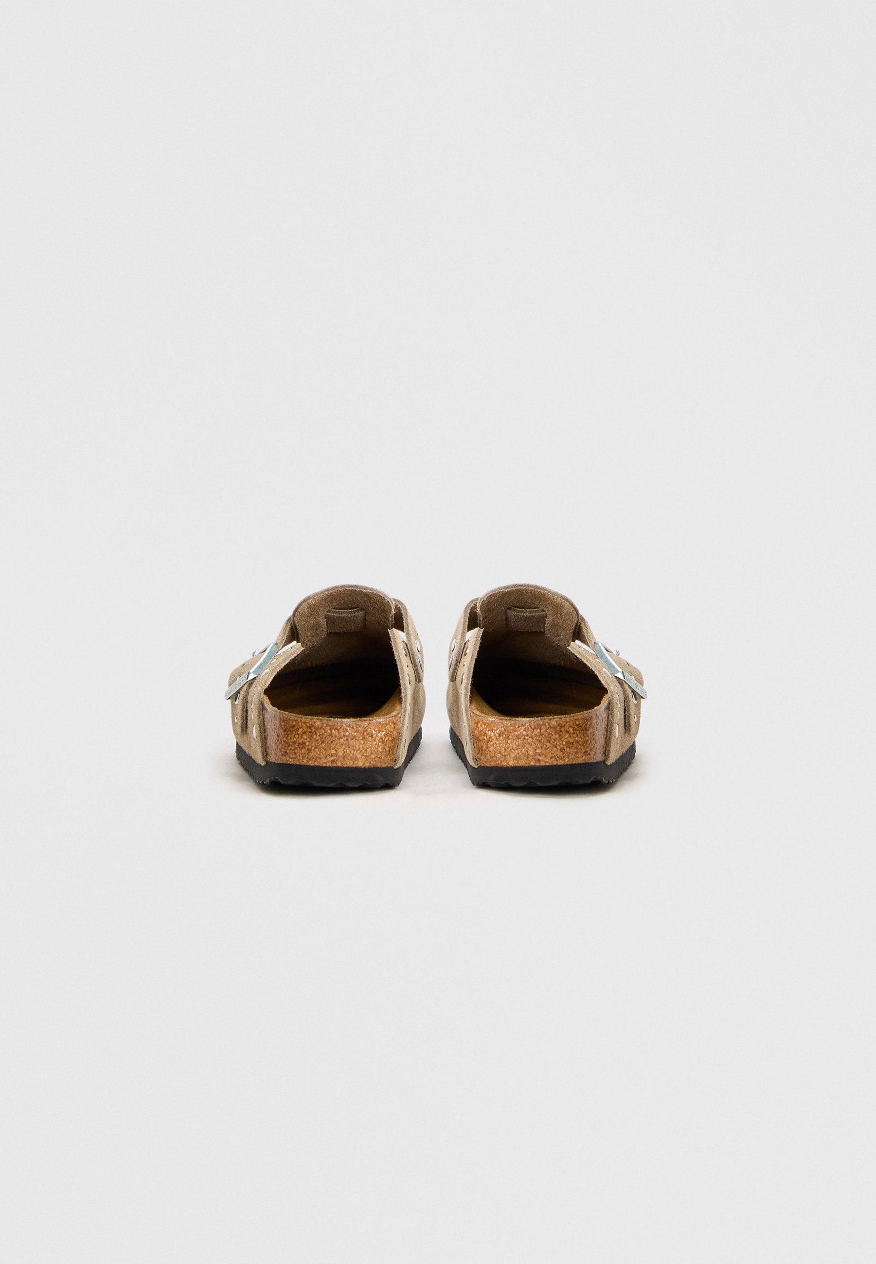 BOSTON RIVET LEVE TAUPES - ÉTROIT - Sabots - taupe