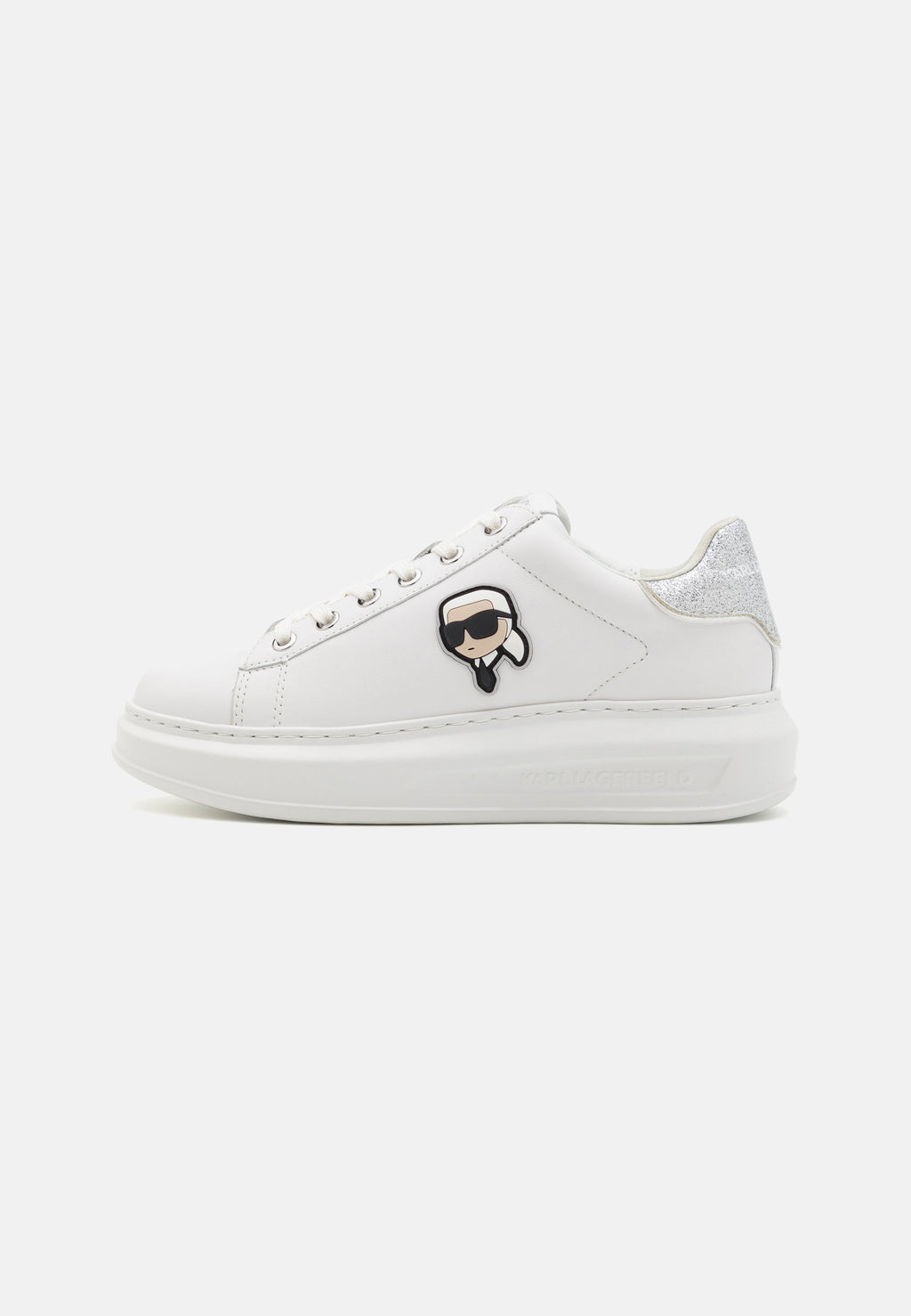 IKON KAPRI - Baskets - blanc/argent