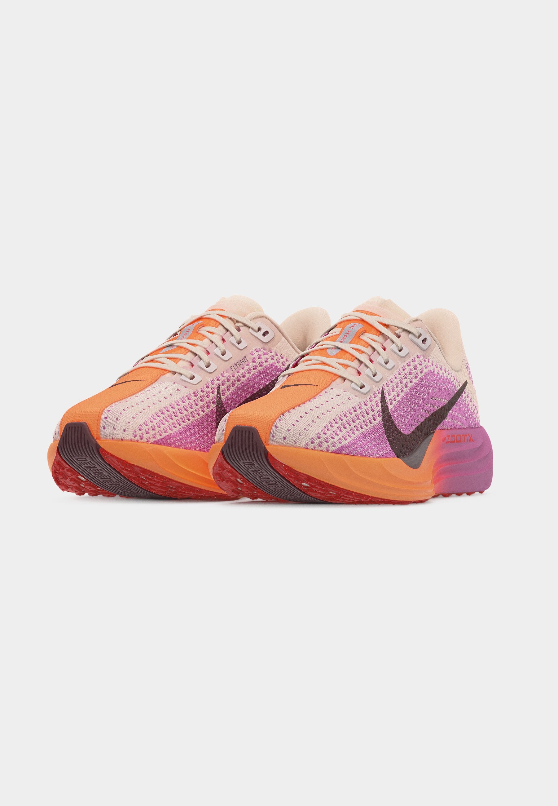 PEGASUS PLUS - Road running shoes - chalk/tattoo/light magenta/bright crimson/orange pulse