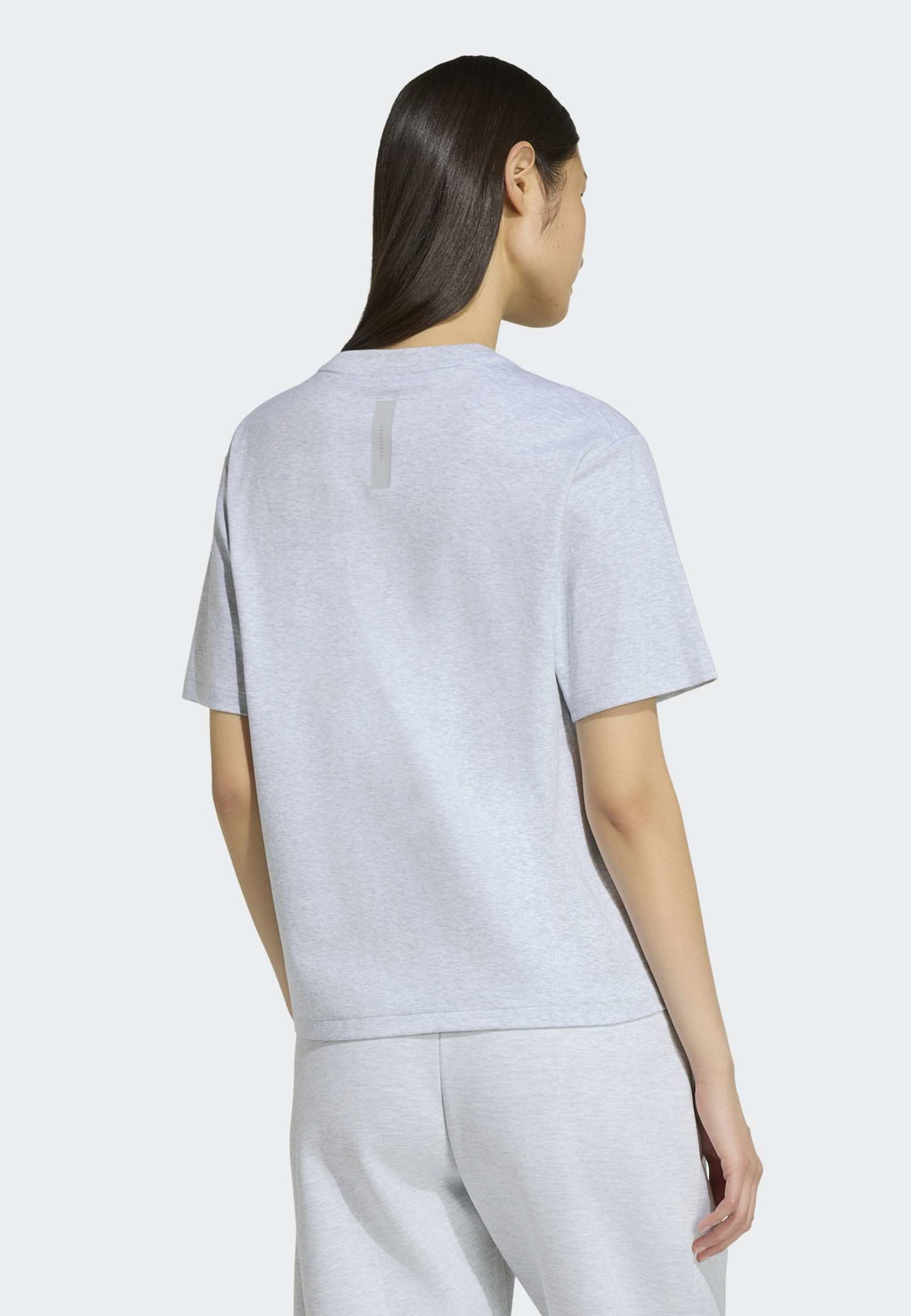 ADIDAS Z.N.E. TEE - Basic T-shirt - light grey heather
