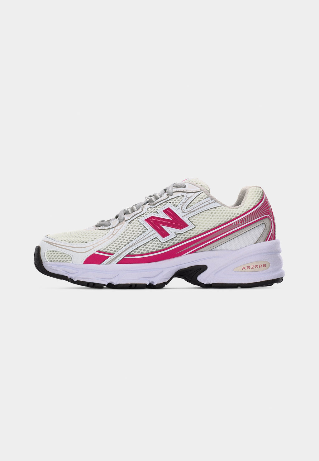 740 UNISEXE - Baskets - blanc/rose vif