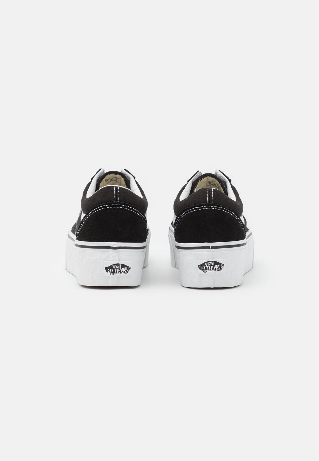 UA OLD SKOOL STACKFORM - Spor ayakkabı - black/true white