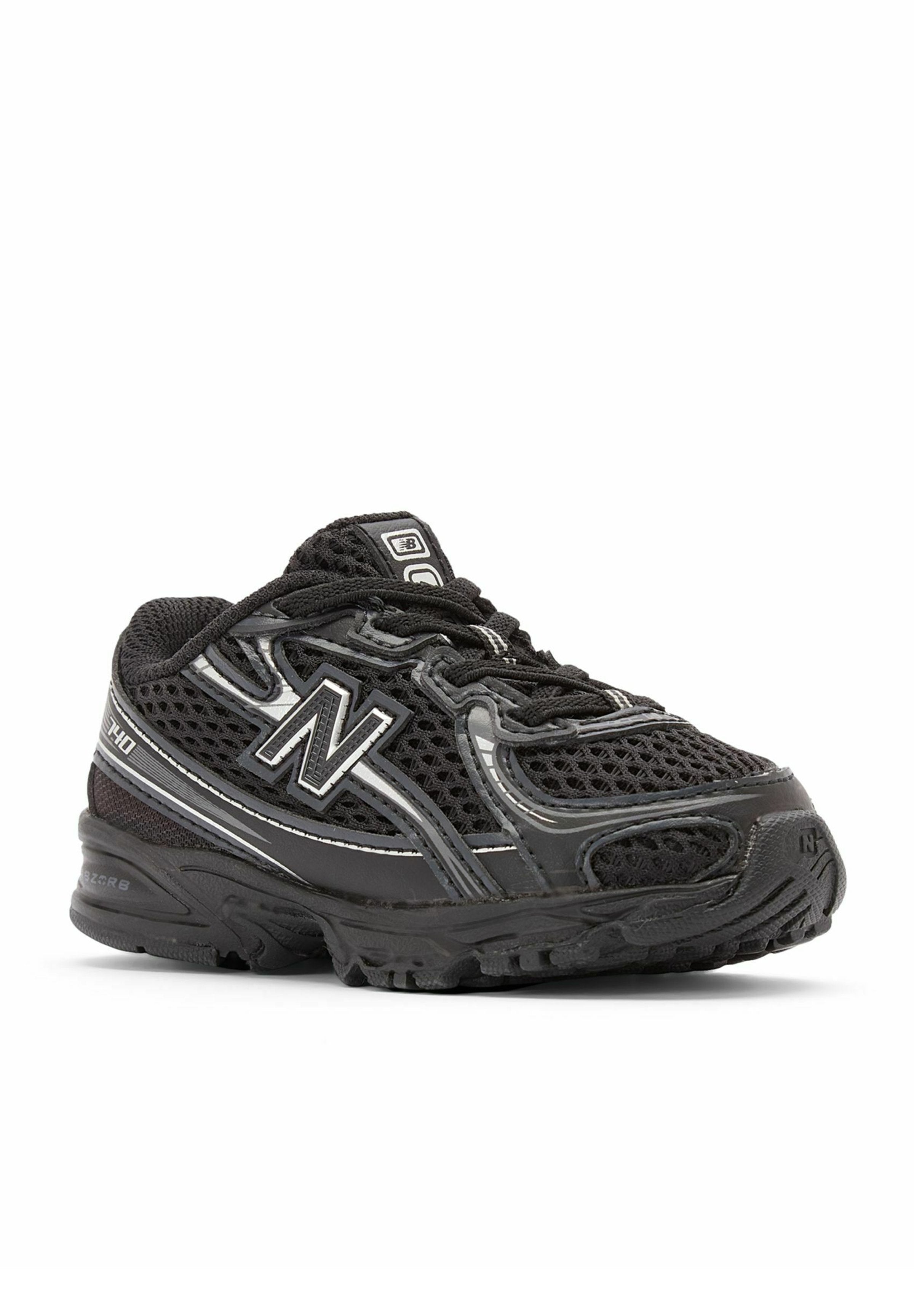 740 UNISEX - Baby shoes - black grey