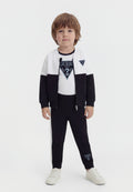 مجموعة BABY ACTIVE ZIP UNISEX - هدايا للأطفال - أزرق ذكي