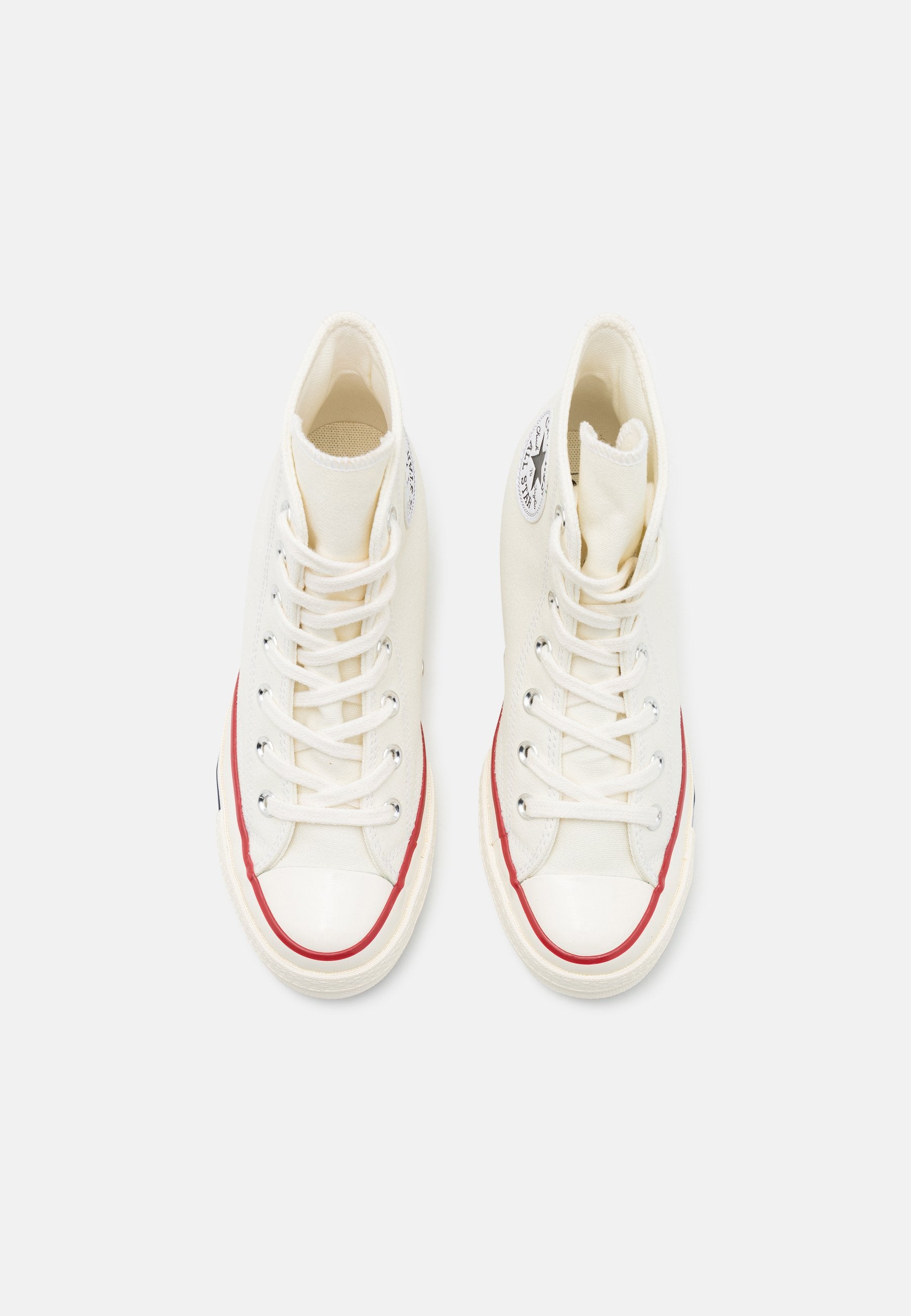 CHUCK 70 INTERNAL WEDGE PREMIUM - High-top trainers - egret/black/red
