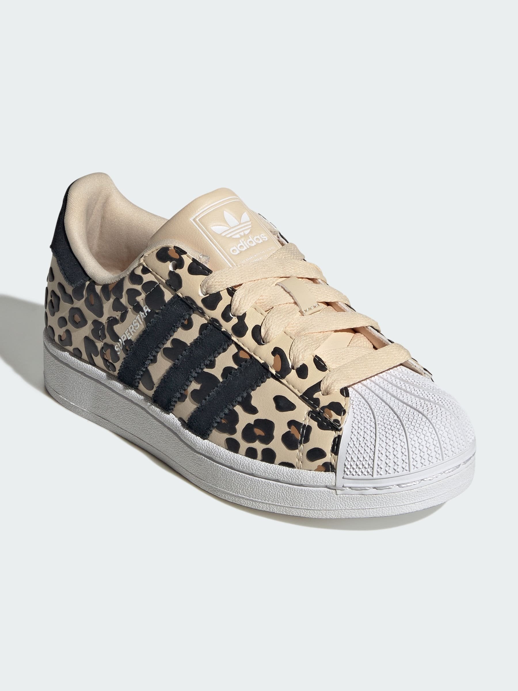 SUPERSTAR II J UNISEX - Baskets - sand strata core black ftwr white