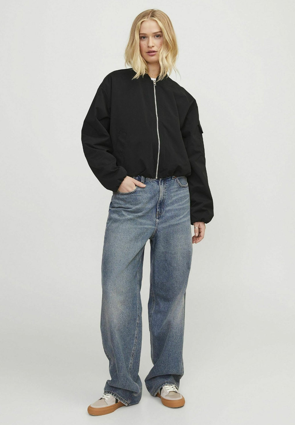 Bomber JXLEILA Bomber - Bomber Jacket - black