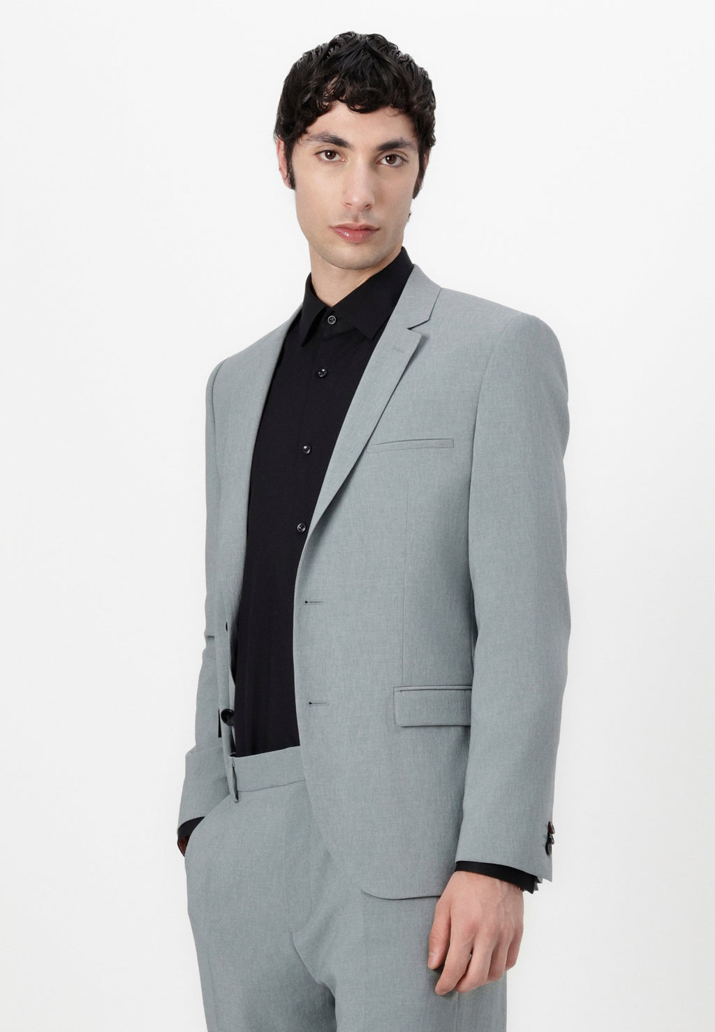 Blazer jacket - open green