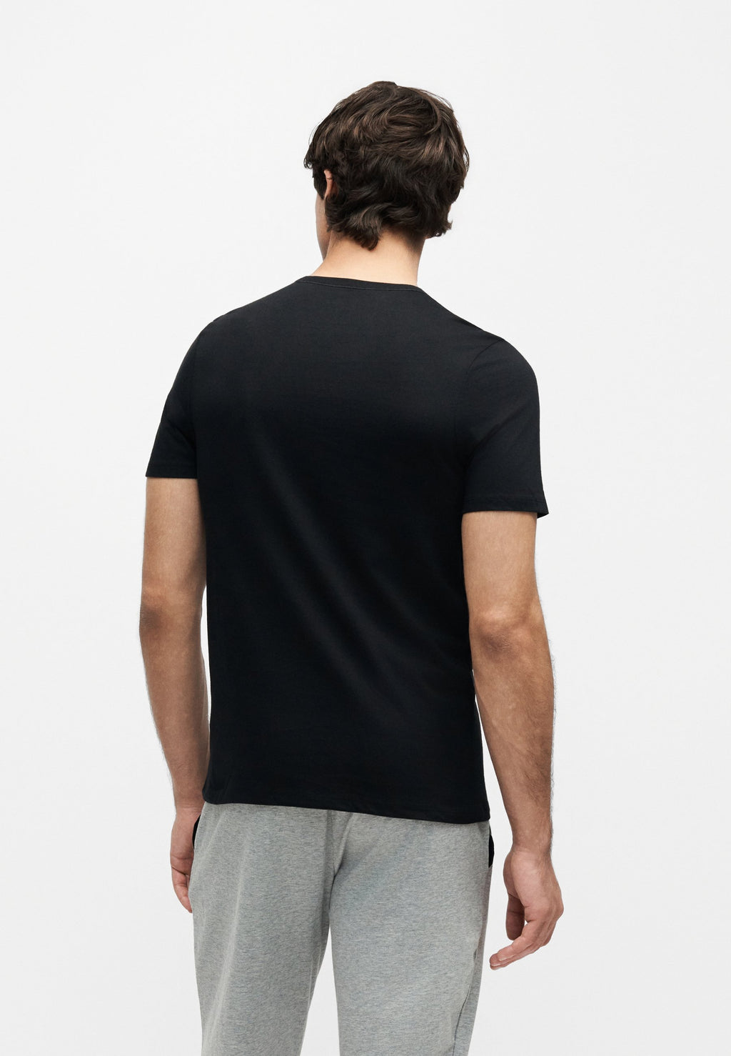 CLASSIC 3 PACK - Undershirt - white/mottled grey/black
