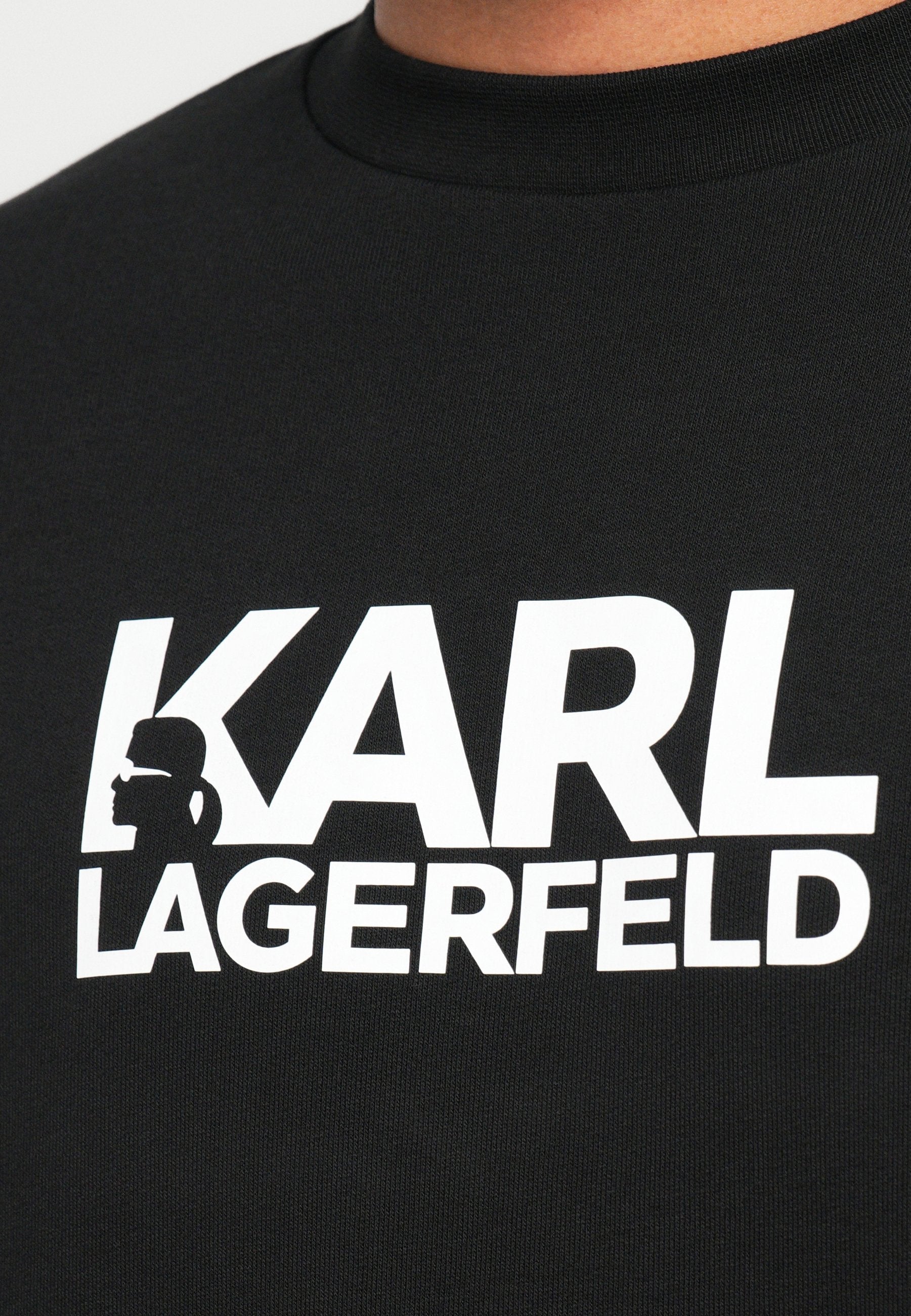 CREW NECK - Sweatshirt - black