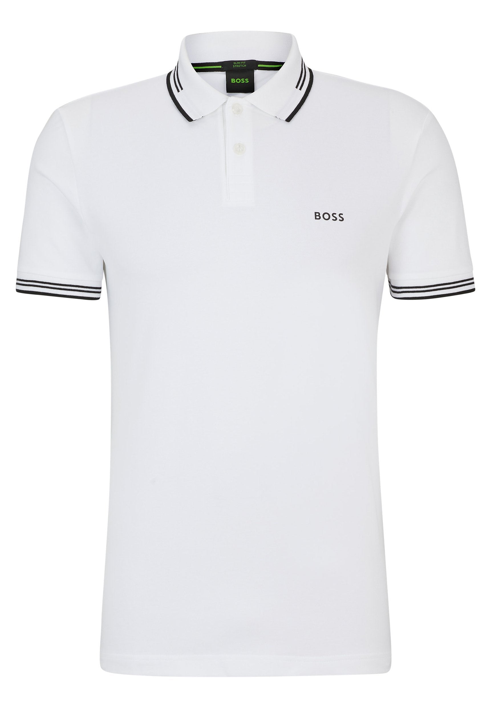 PAUL - Polo yaka tişört - beyaz