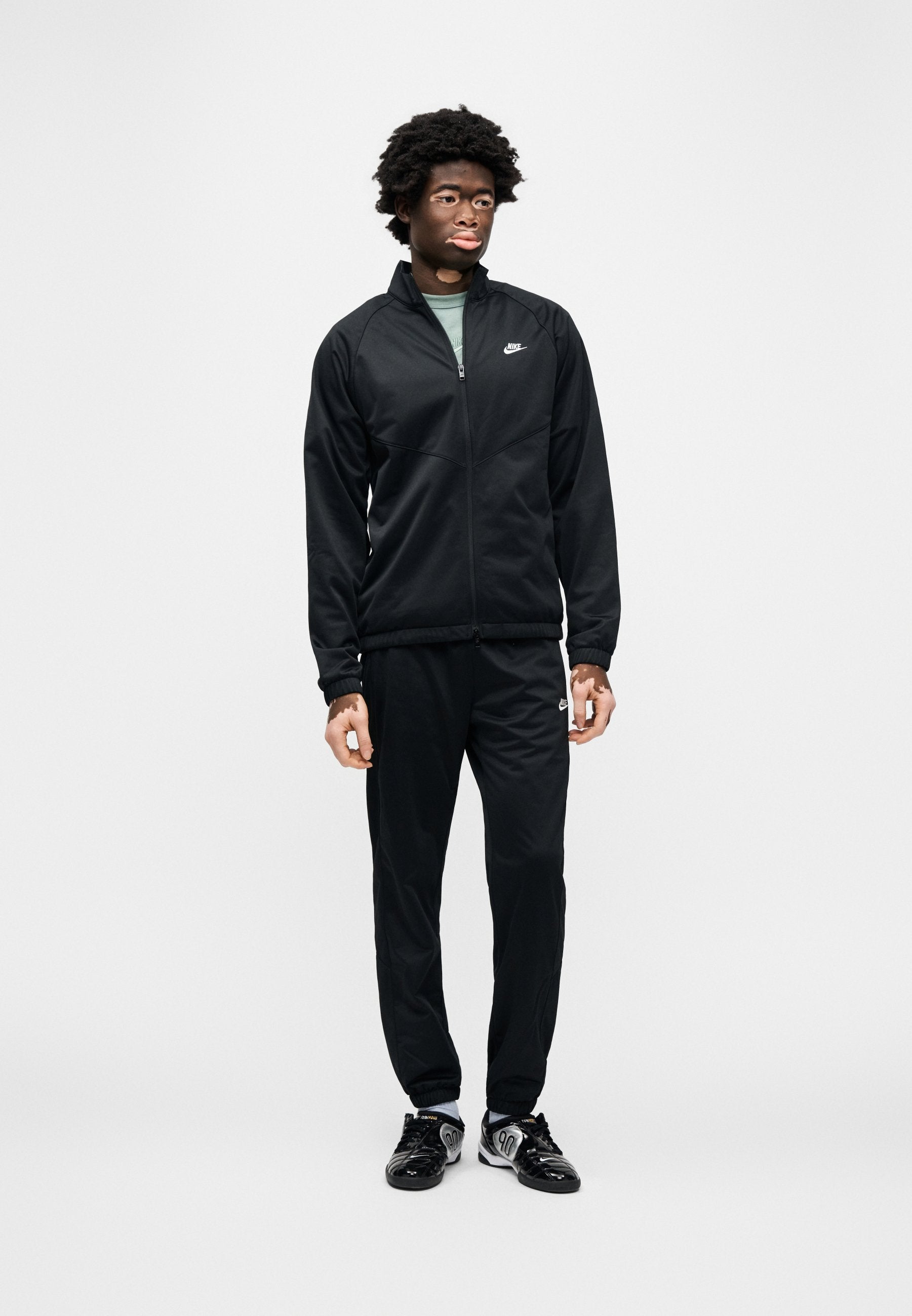 SET - Tracksuit - black/white