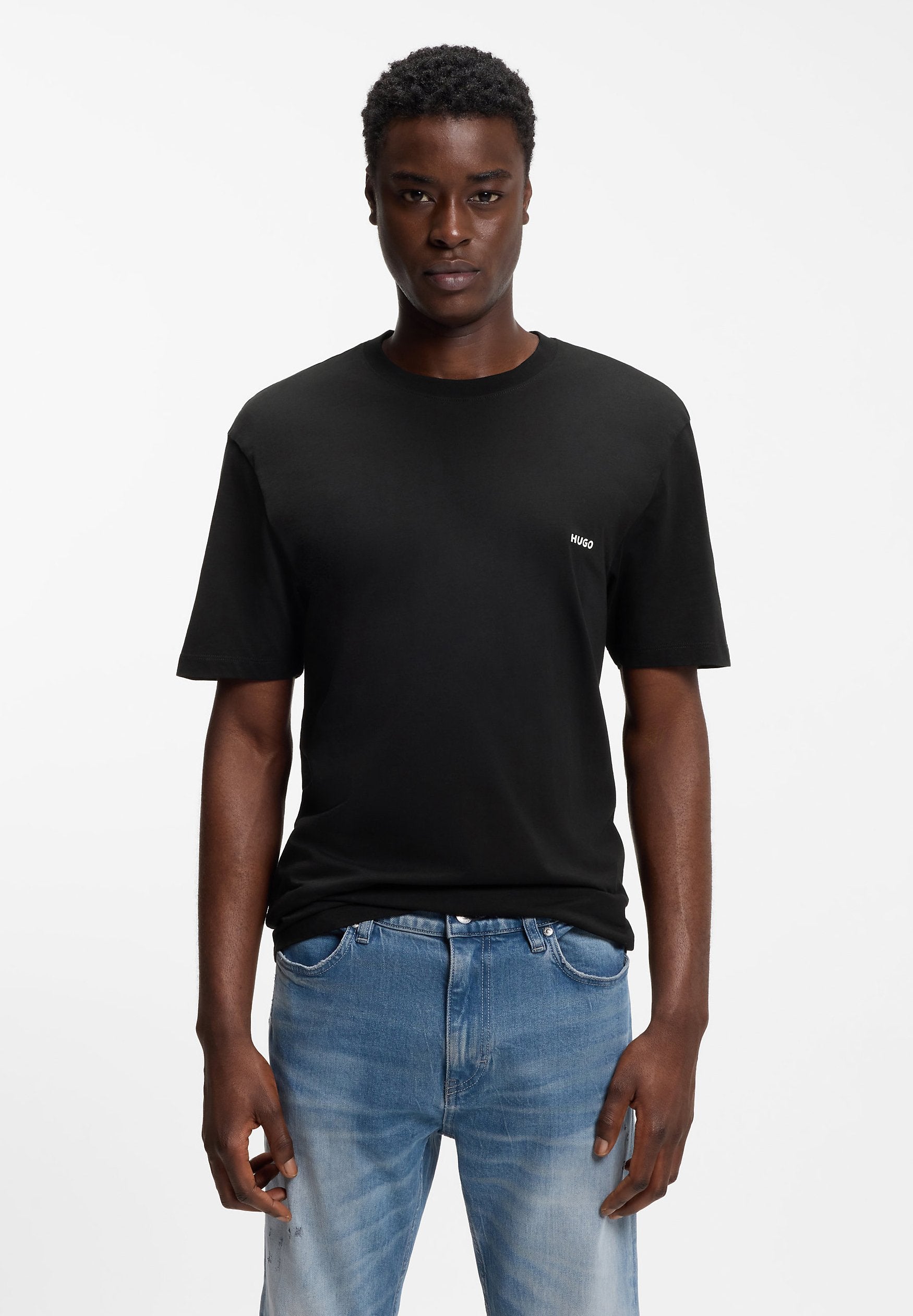 DERLYNS - Print T-shirt - black
