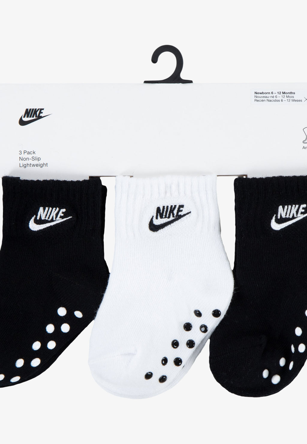 CORE FUTURA GRIPPER UNISEX 3 PACK - Socks - black