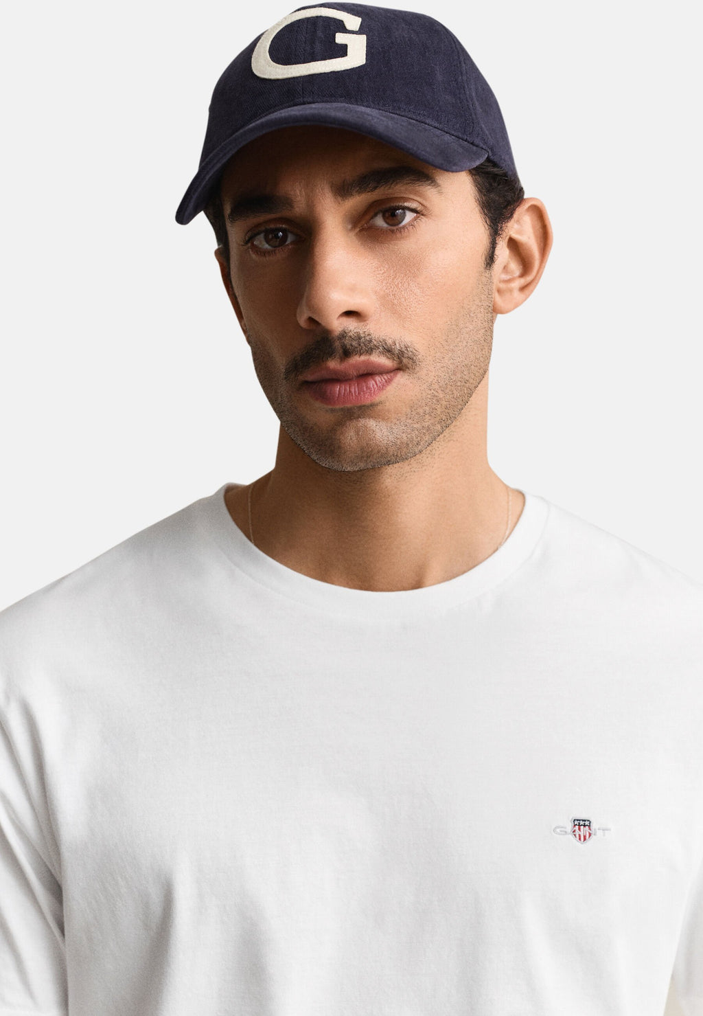 REG SHIELD SS T-SHIRT - Basic T-shirt - white