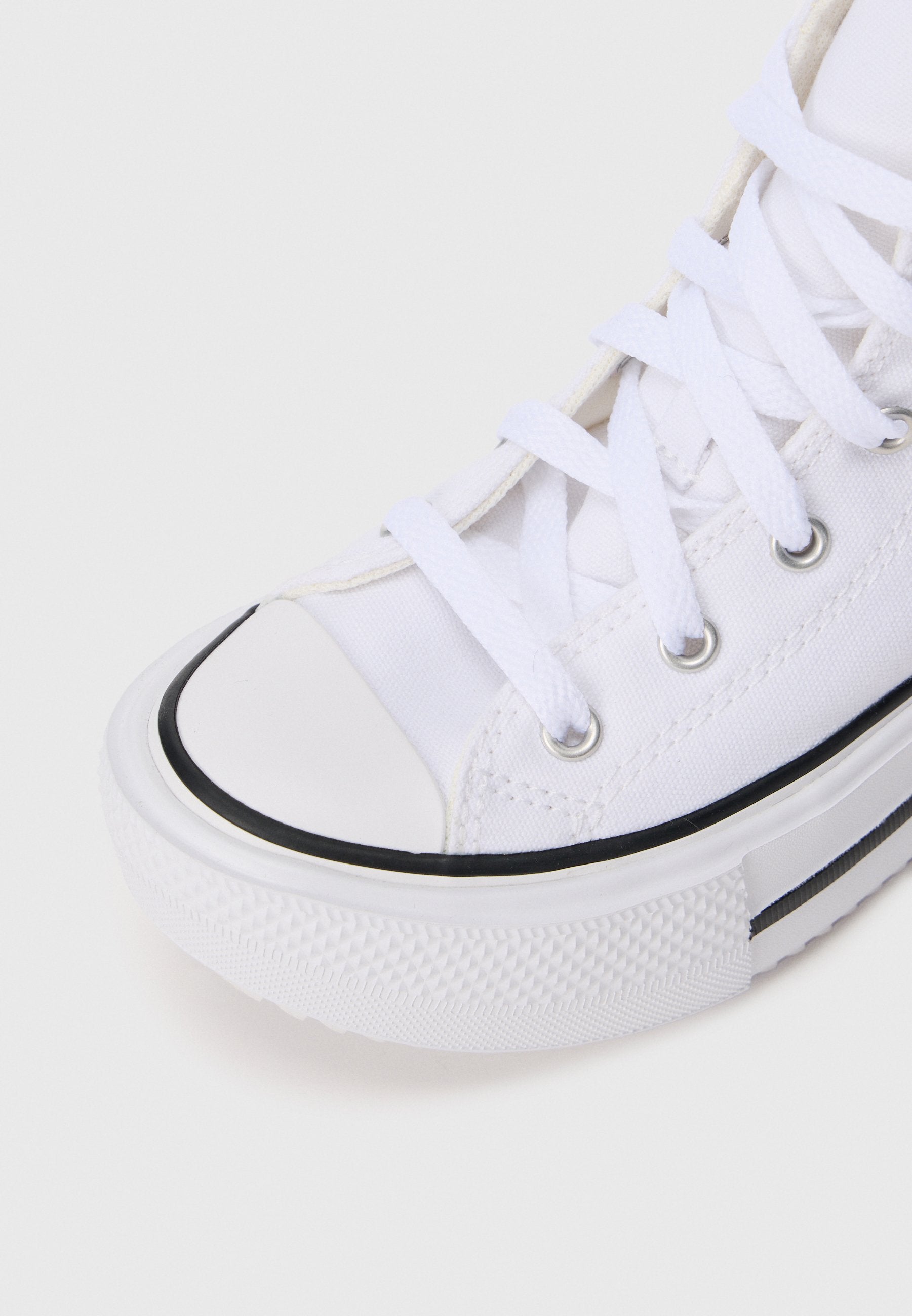 CHUCK TAYLOR ALL STAR LIFT DOUBLE STACK - High-top trainers - white/black/egret