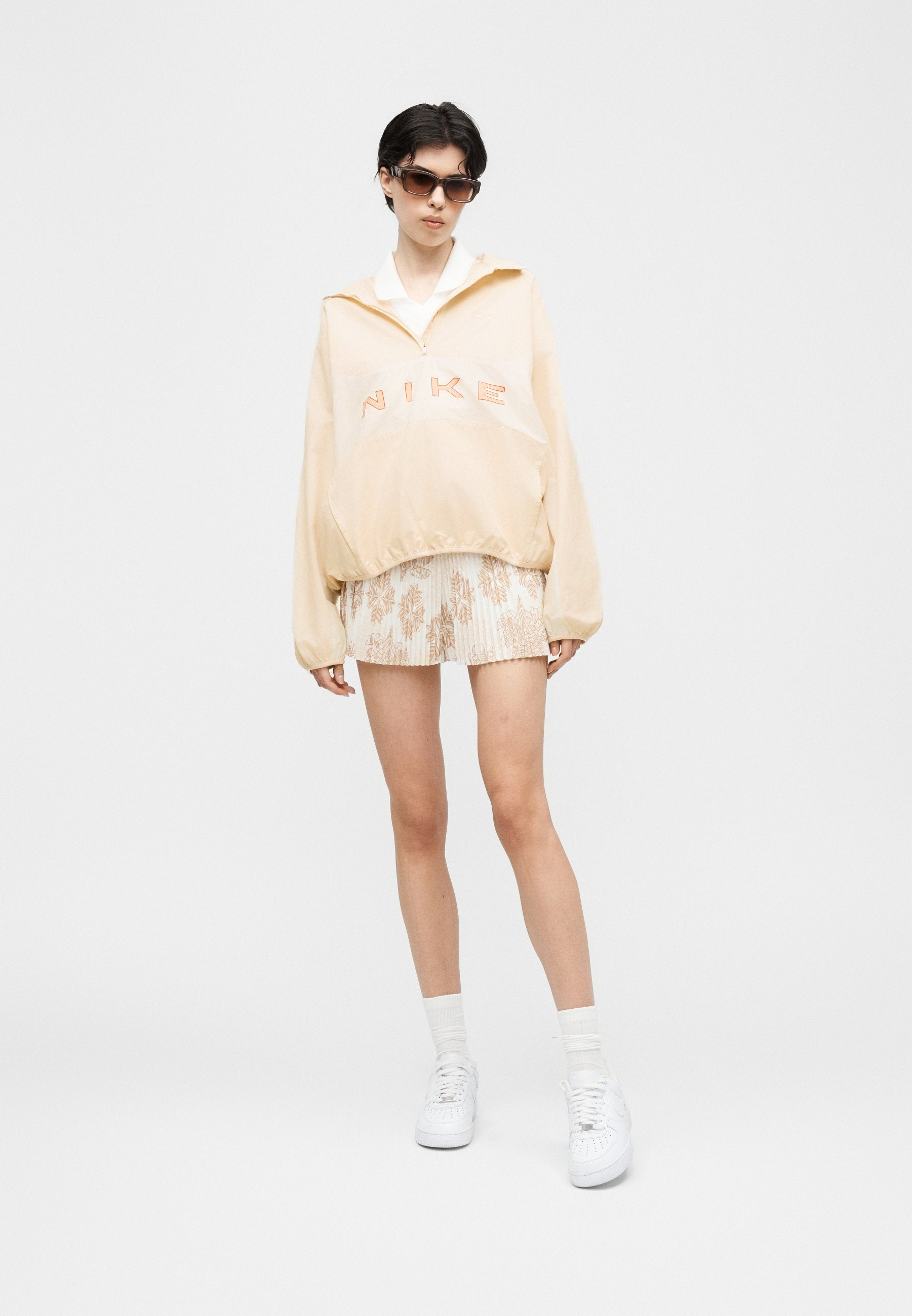 STREET - Veste d'été - craie/blanc/orange arctique