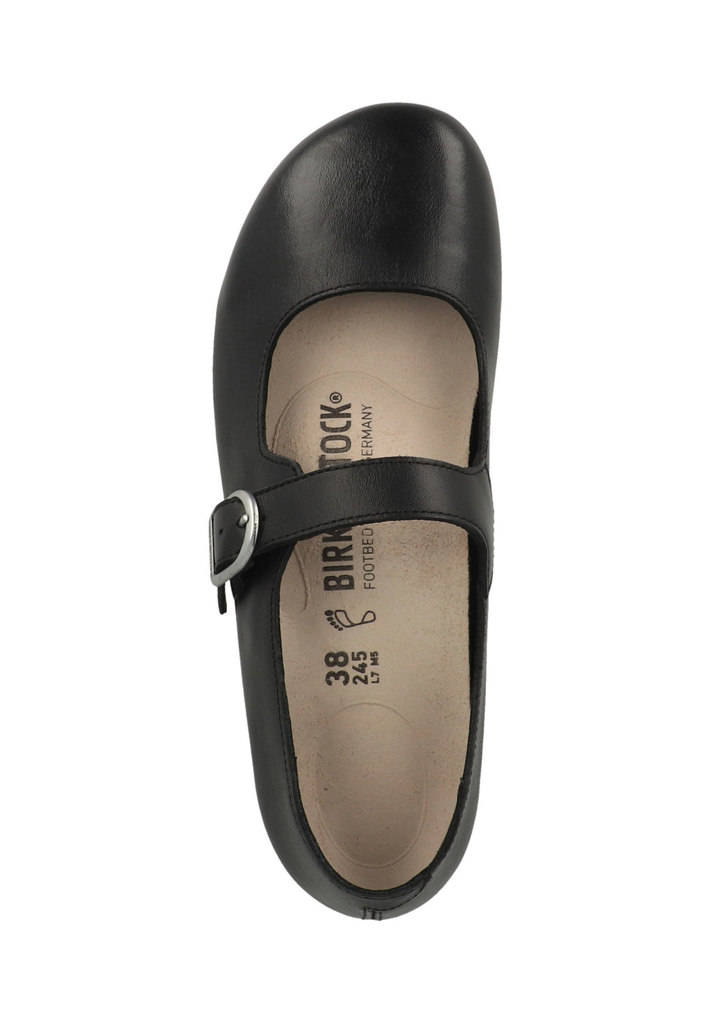 SANTA CLARITA REGULAR - Ankle strap ballet pumps - black