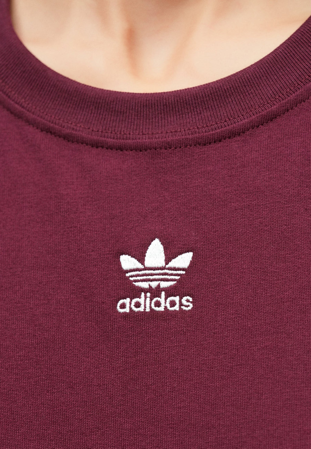 TEE - Basic T-shirt - maroon