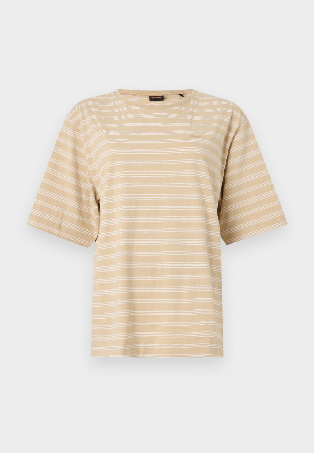 STRIPE - Print T-shirt - beige