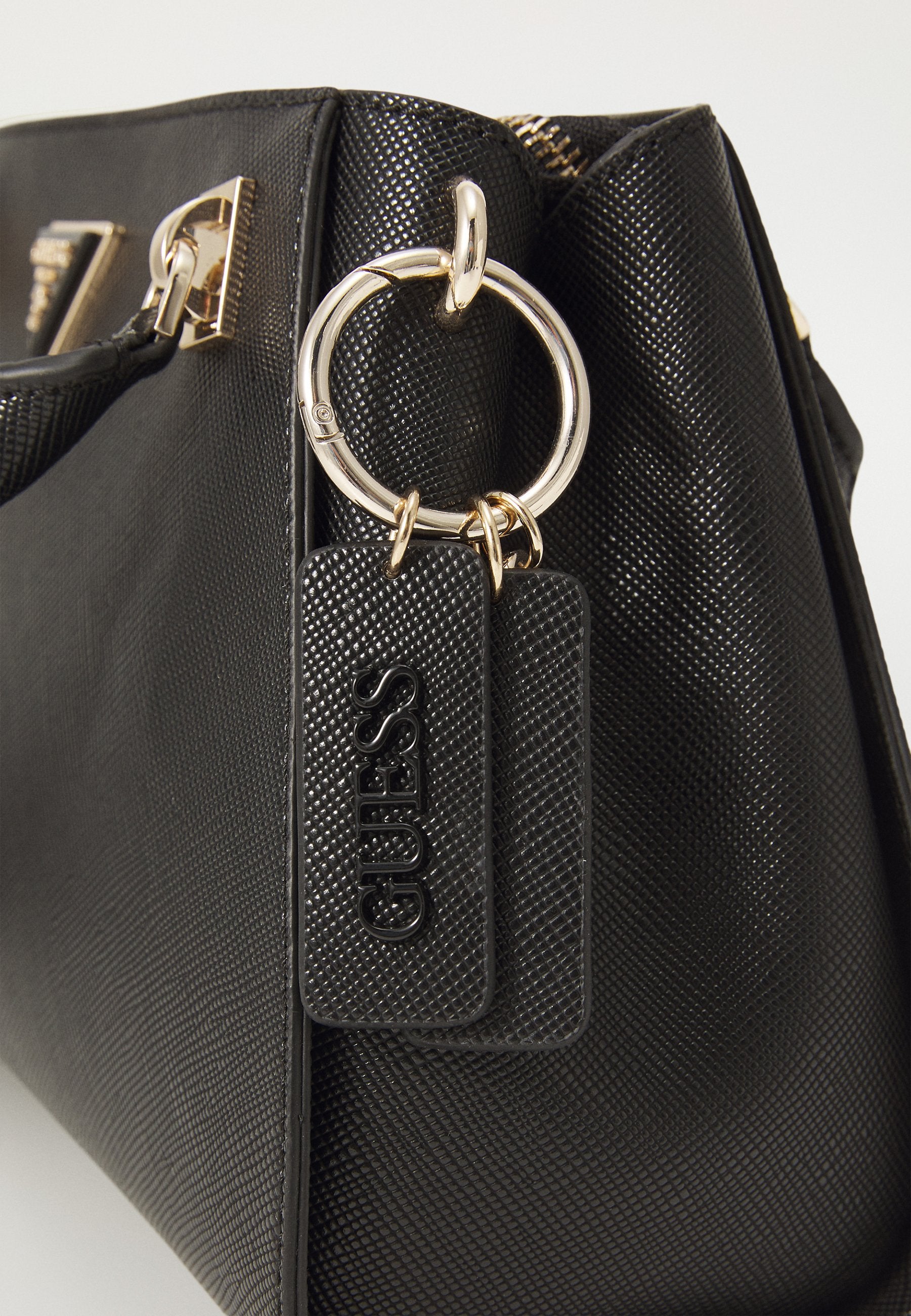 NOELLE LUXURY SATCHEL - Handbag - black