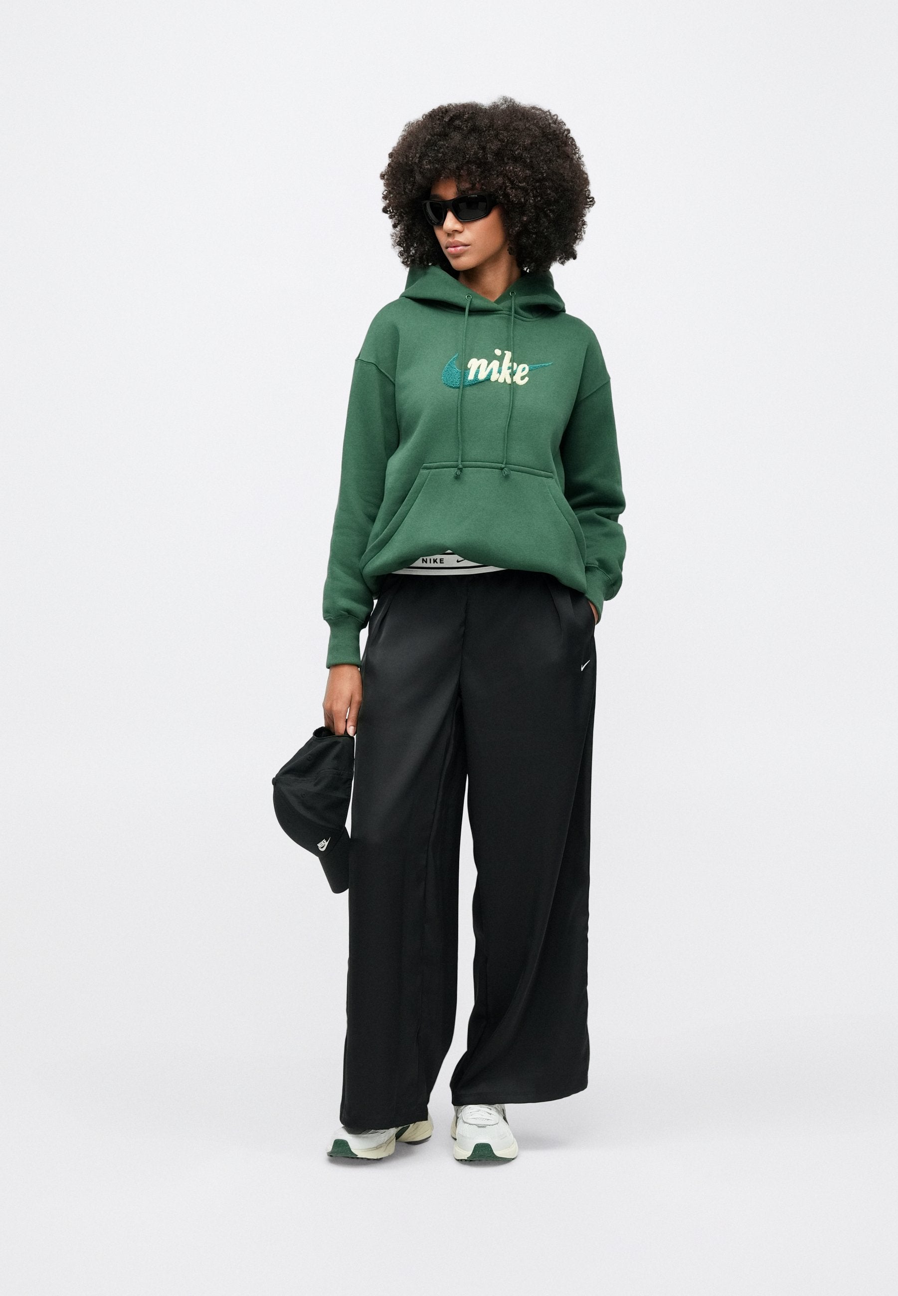 LOGO - Hoodie - sapin/bois de chêne