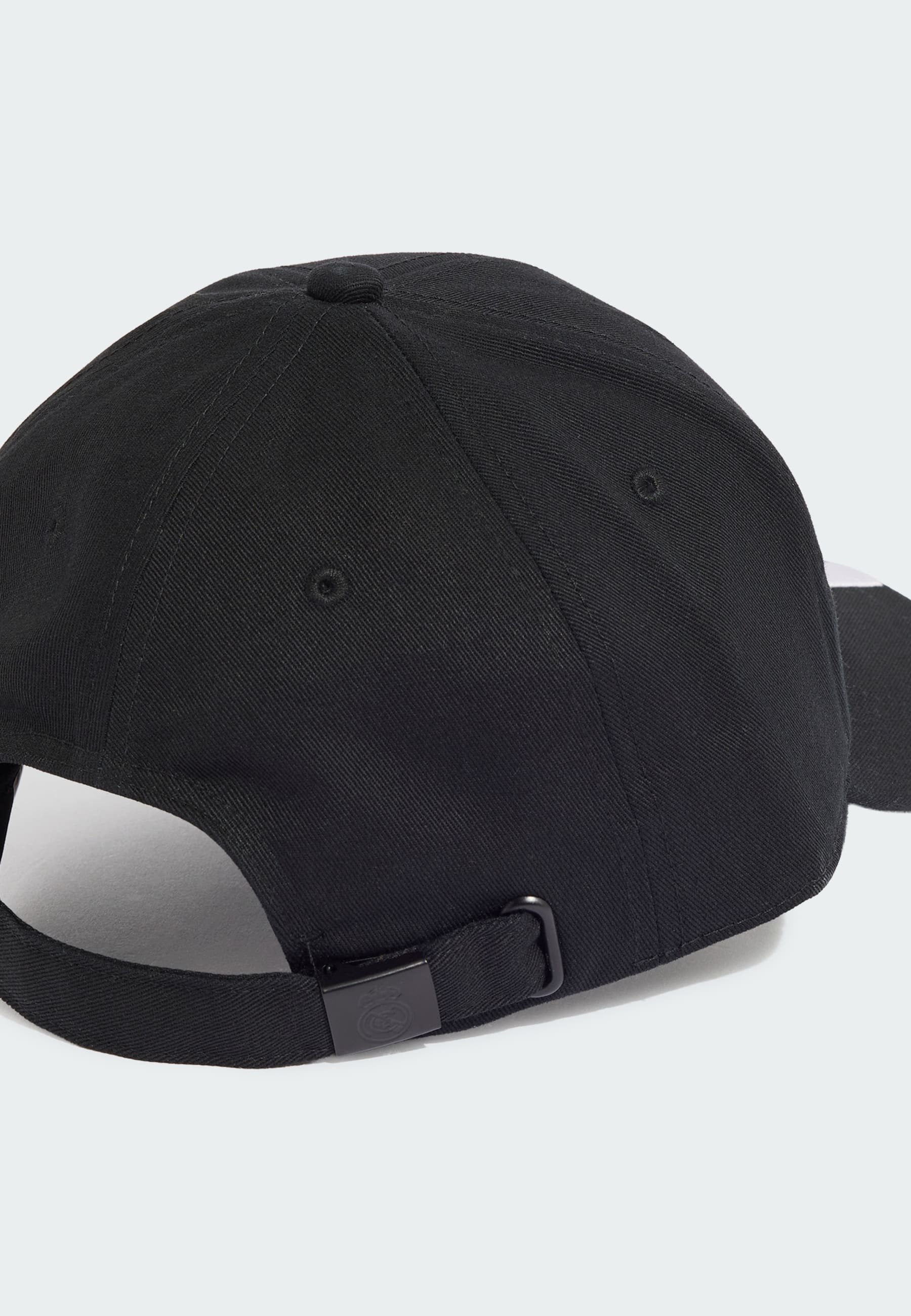 REAL MADRID BASEBALL CAP UNISEX - Club wear - black   white