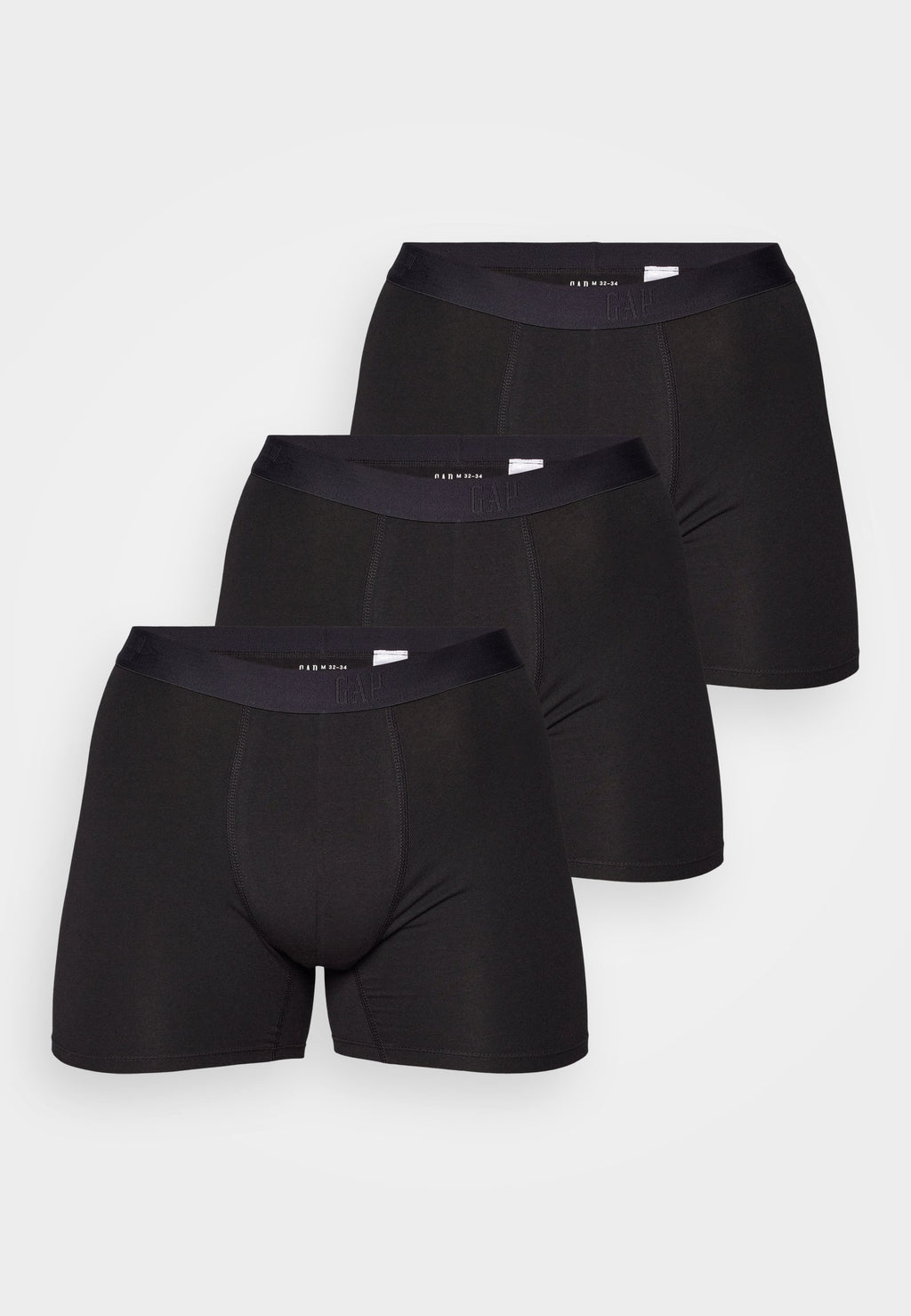 TEMEL 3'LÜ PAKET - Boxer şort - tam siyah